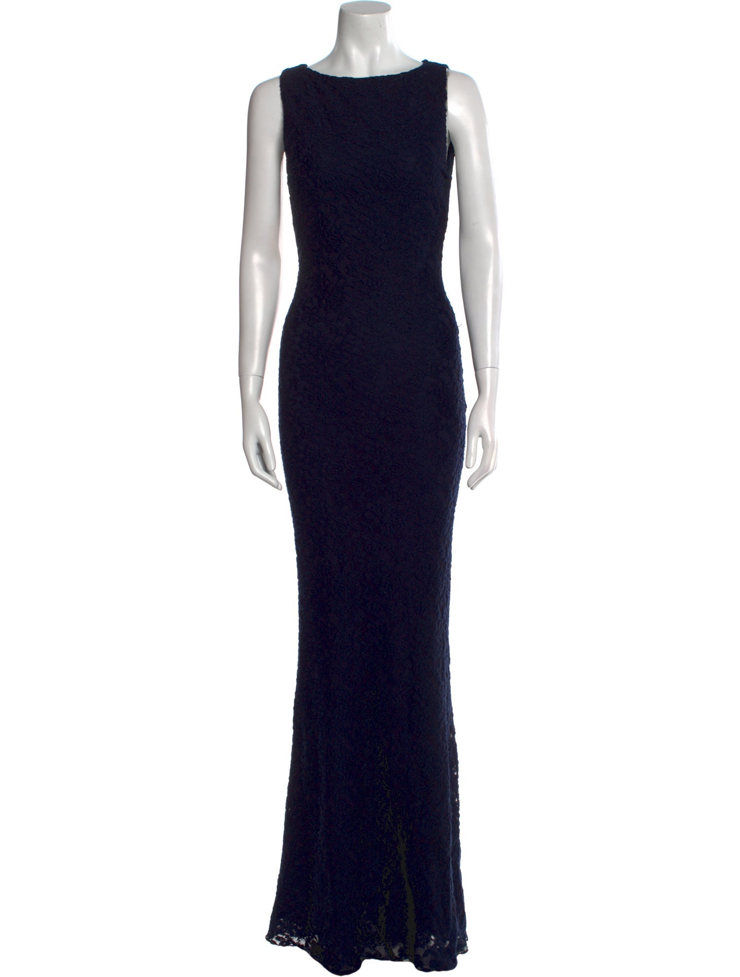 Alice + Olivia Bateau Neckline Long Dress