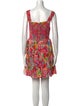 Alice + Olivia Floral Print Mini Dress
