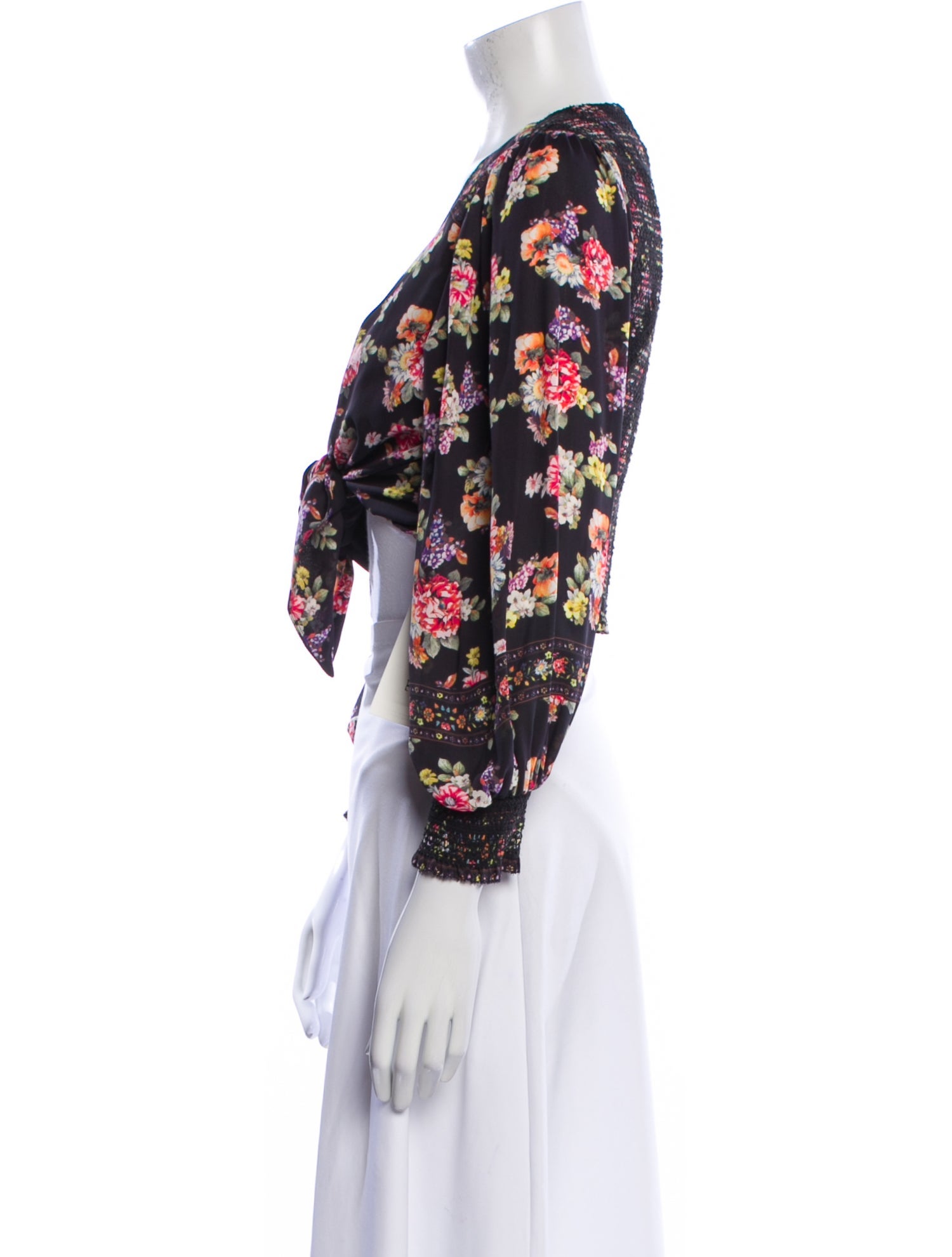 Alice + Olivia Floral Print Bolero