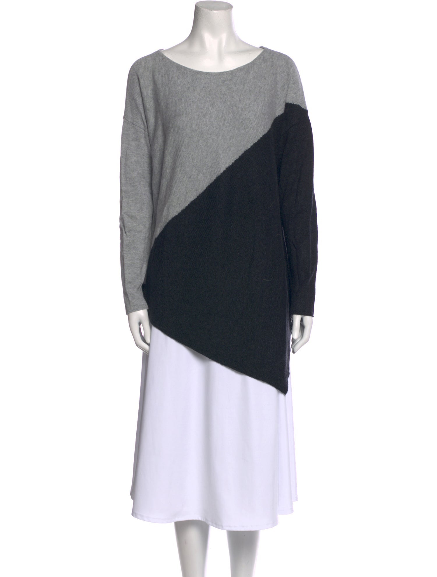 Alice + Olivia Wool Colorblock Pattern Sweater w/ Tags