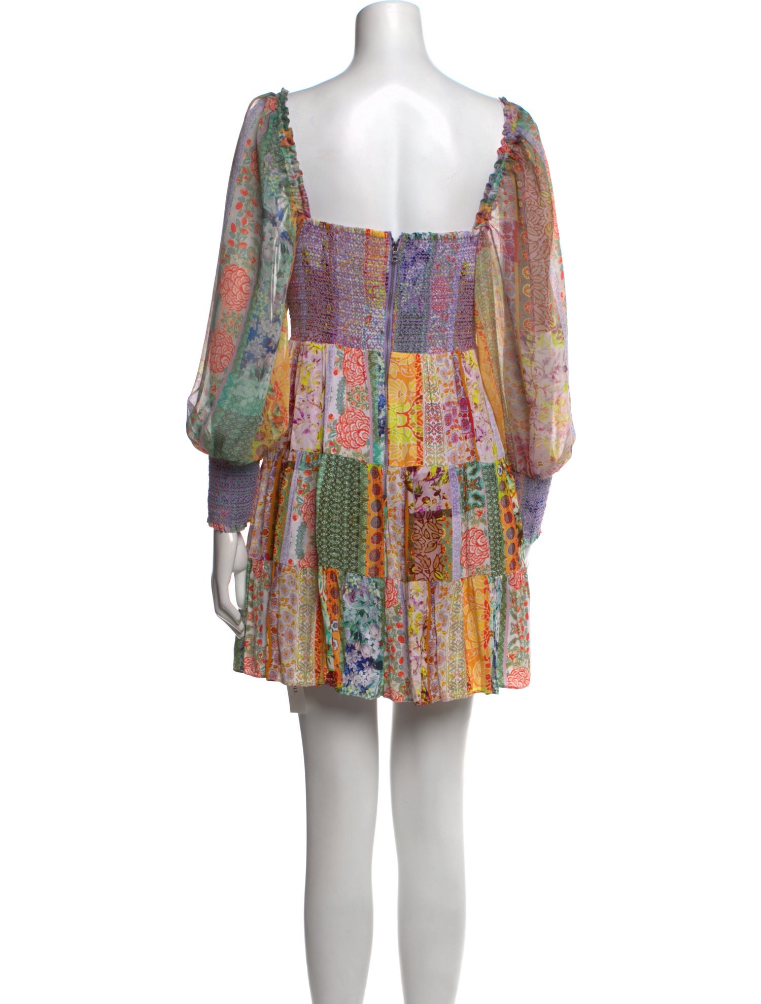 Alice + Olivia Printed Mini Dress