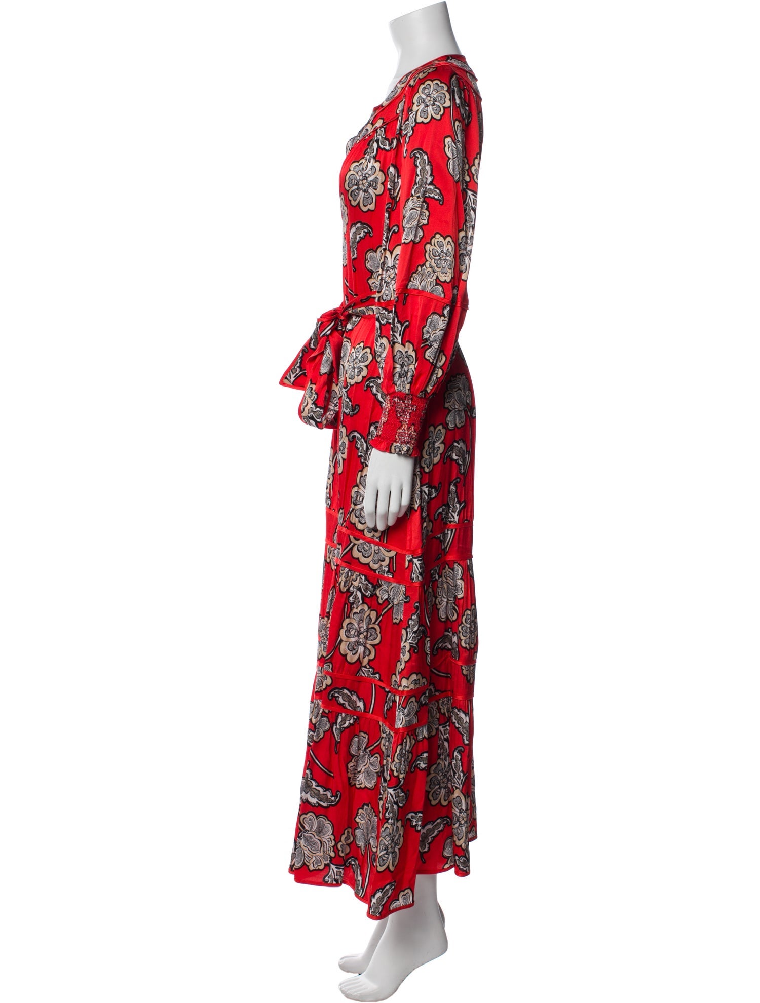 Alice + Olivia Printed Long Dress
