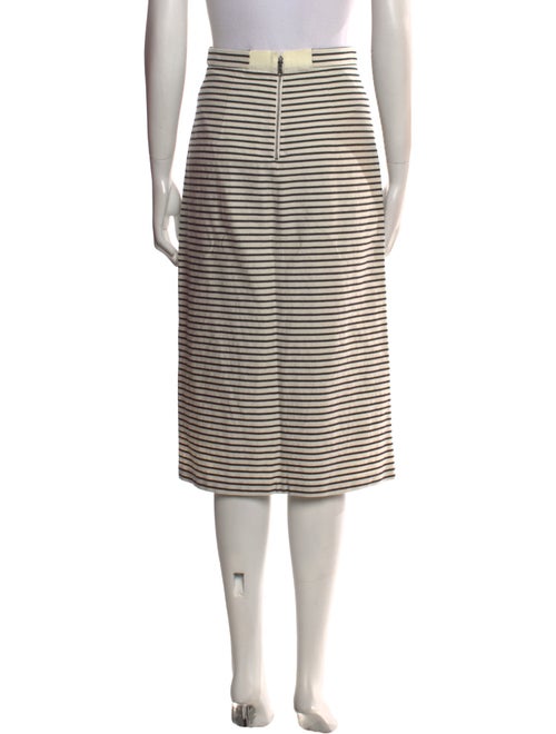 Alice + Olivia Striped Knee-Length Skirt