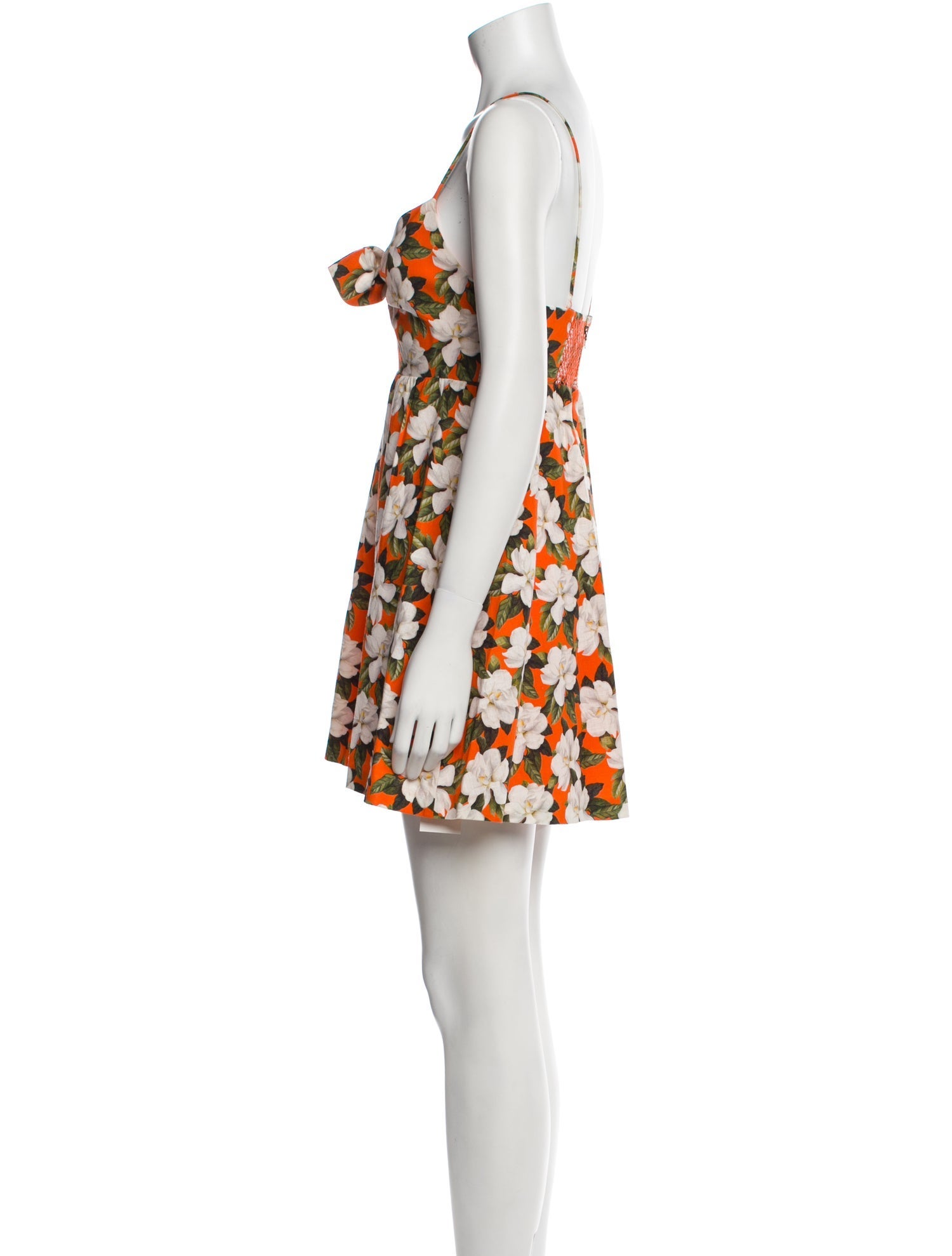 Alice + Olivia Linen Mini Dress