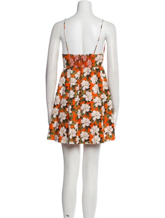 Alice + Olivia Linen Mini Dress
