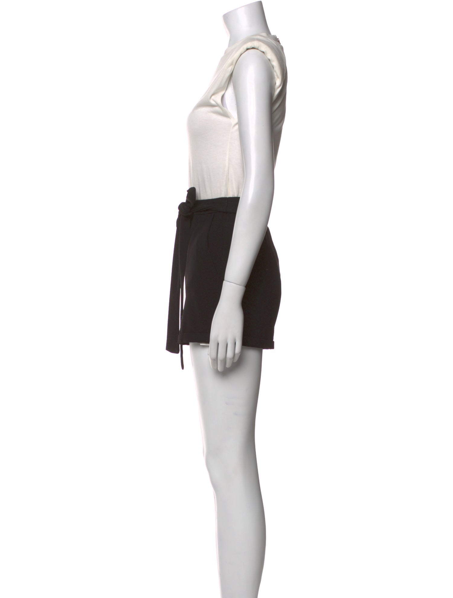 Alice + Olivia Crew Neck Romper