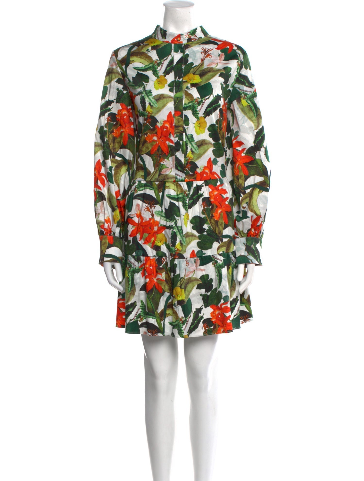 Alice + Olivia Floral Print Knee-Length Dress w/ Tags
