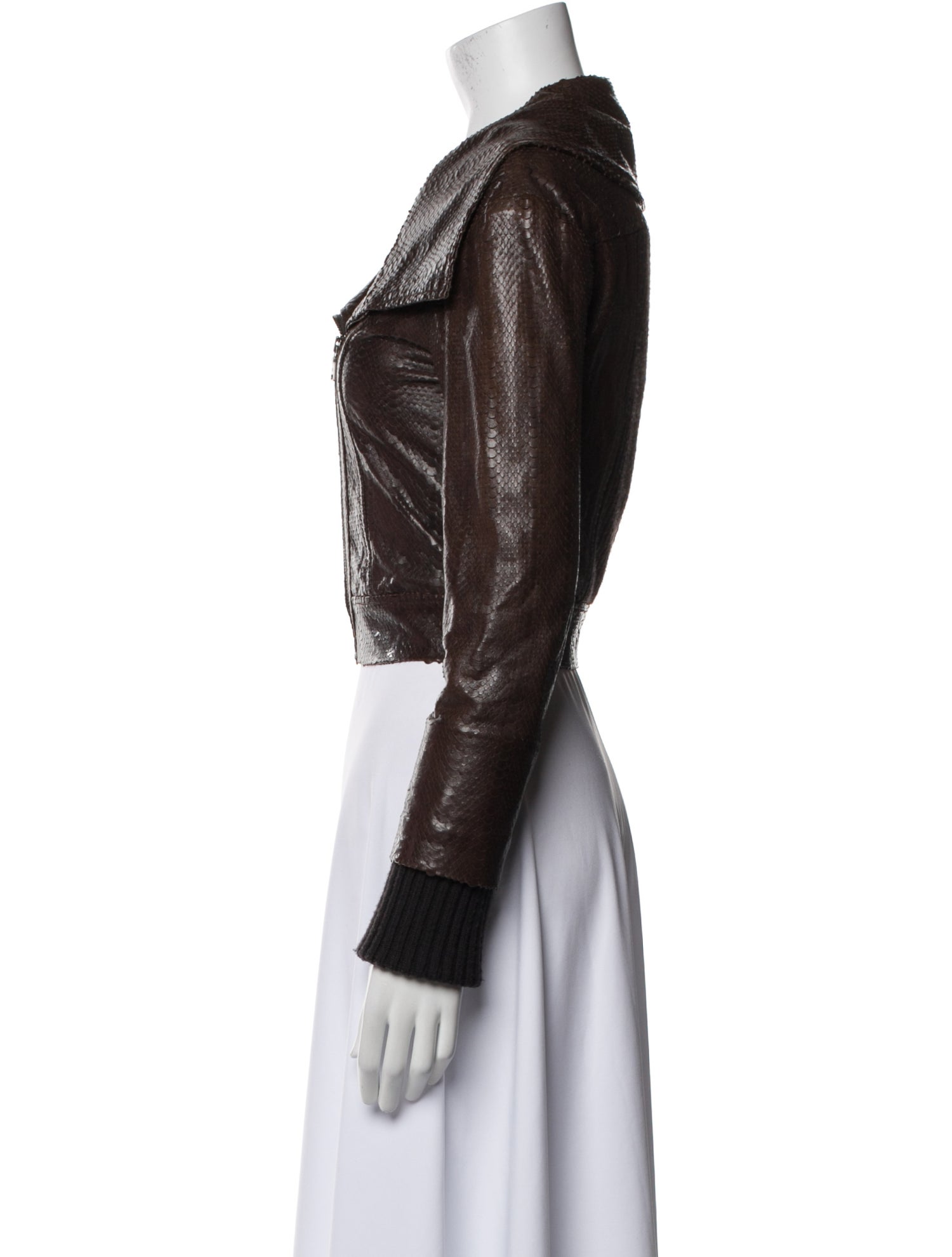 Alice + Olivia Leather Biker Jacket
