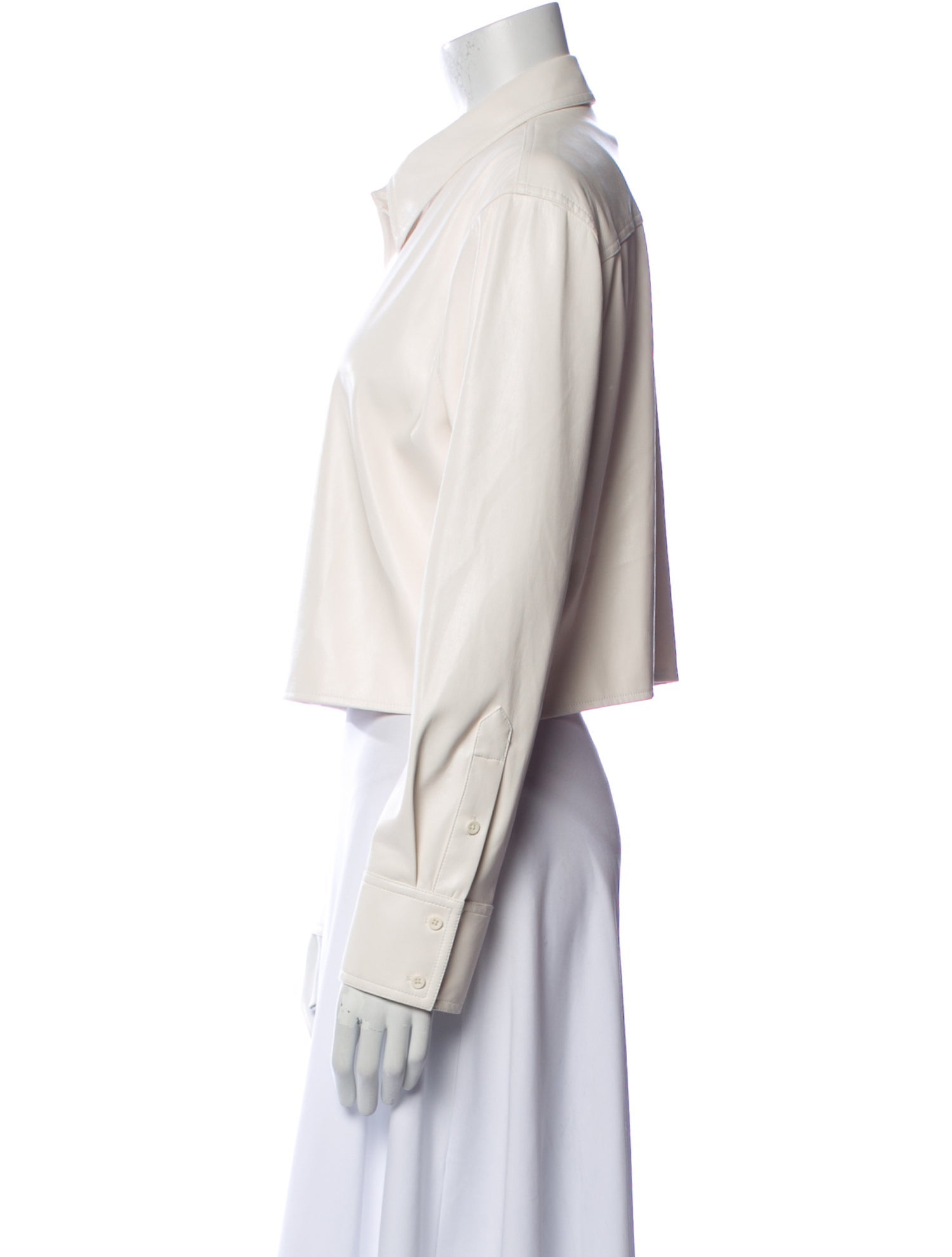 Alice + Olivia Faux Leather Biker Jacket