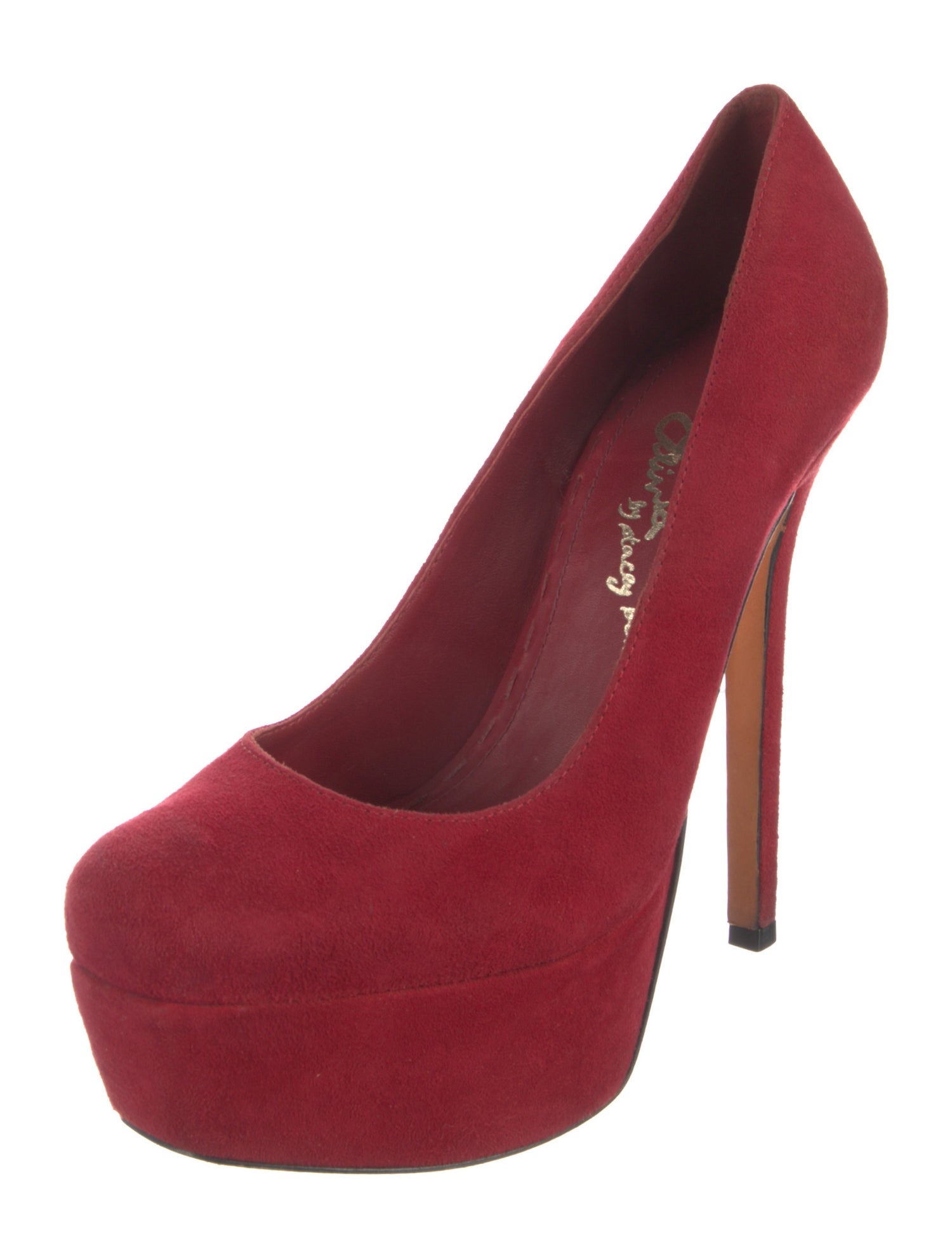 Alice + Olivia Suede Pumps