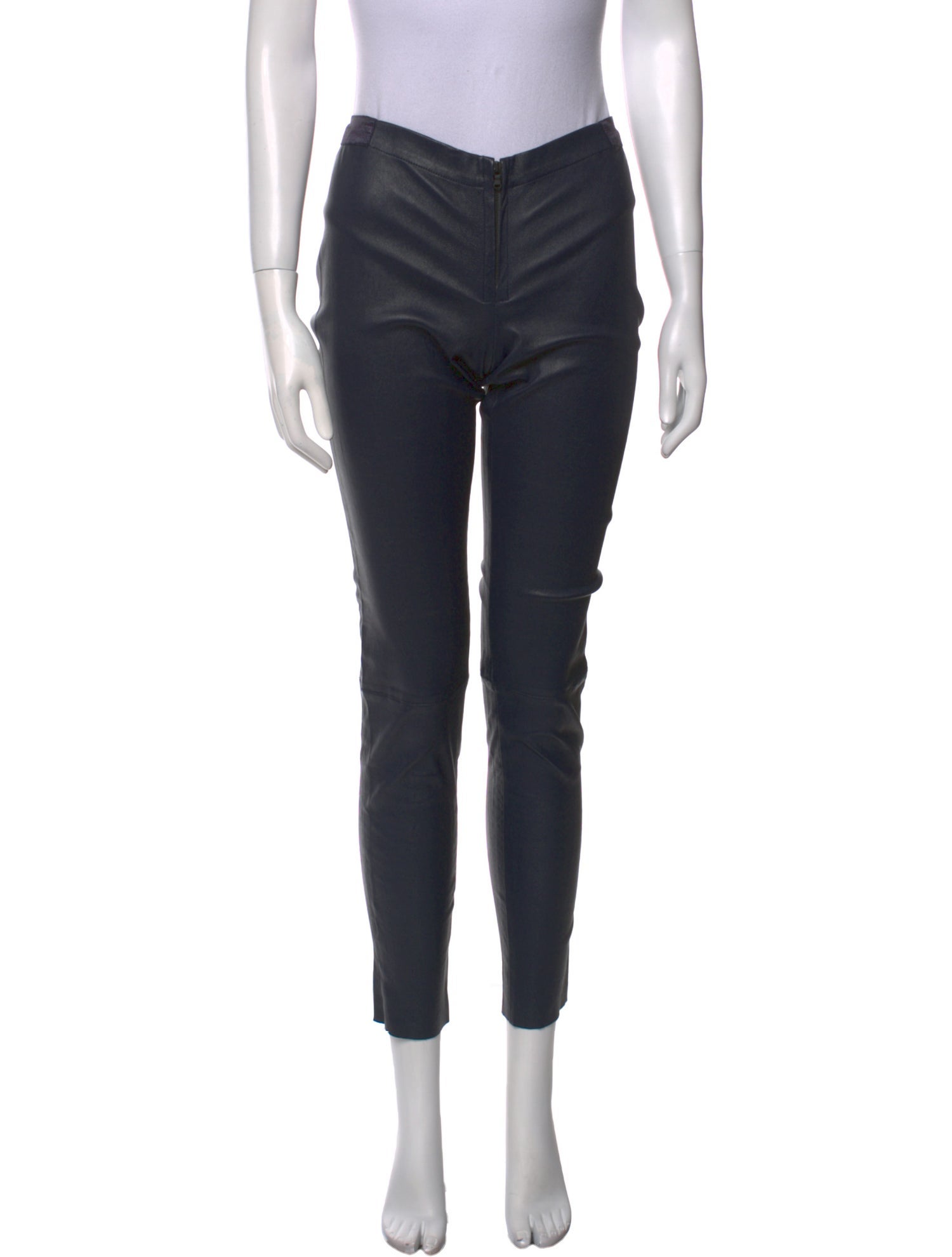 Alice + Olivia Leather Skinny Leg Pants