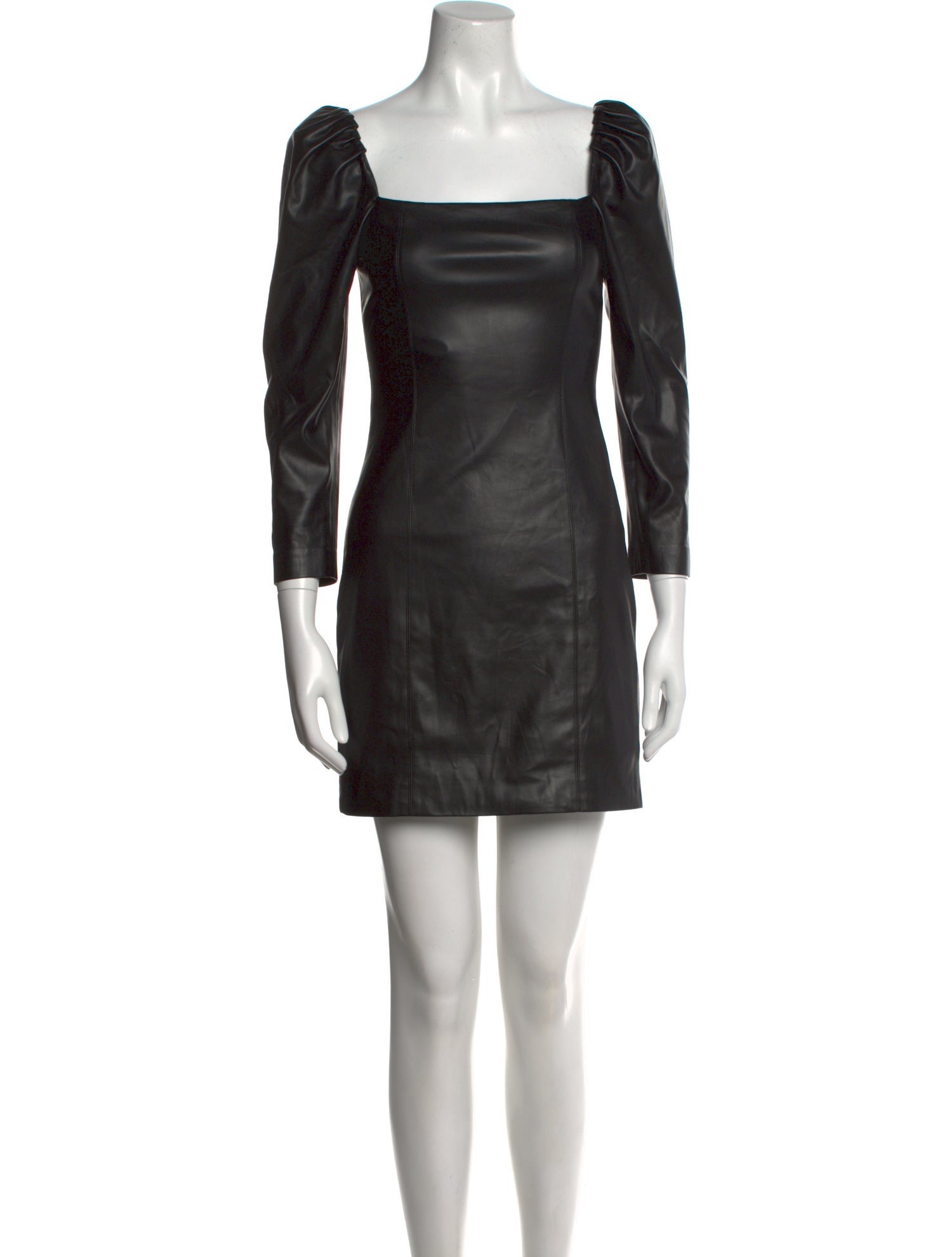 Alice + Olivia Square Neckline Mini Dress