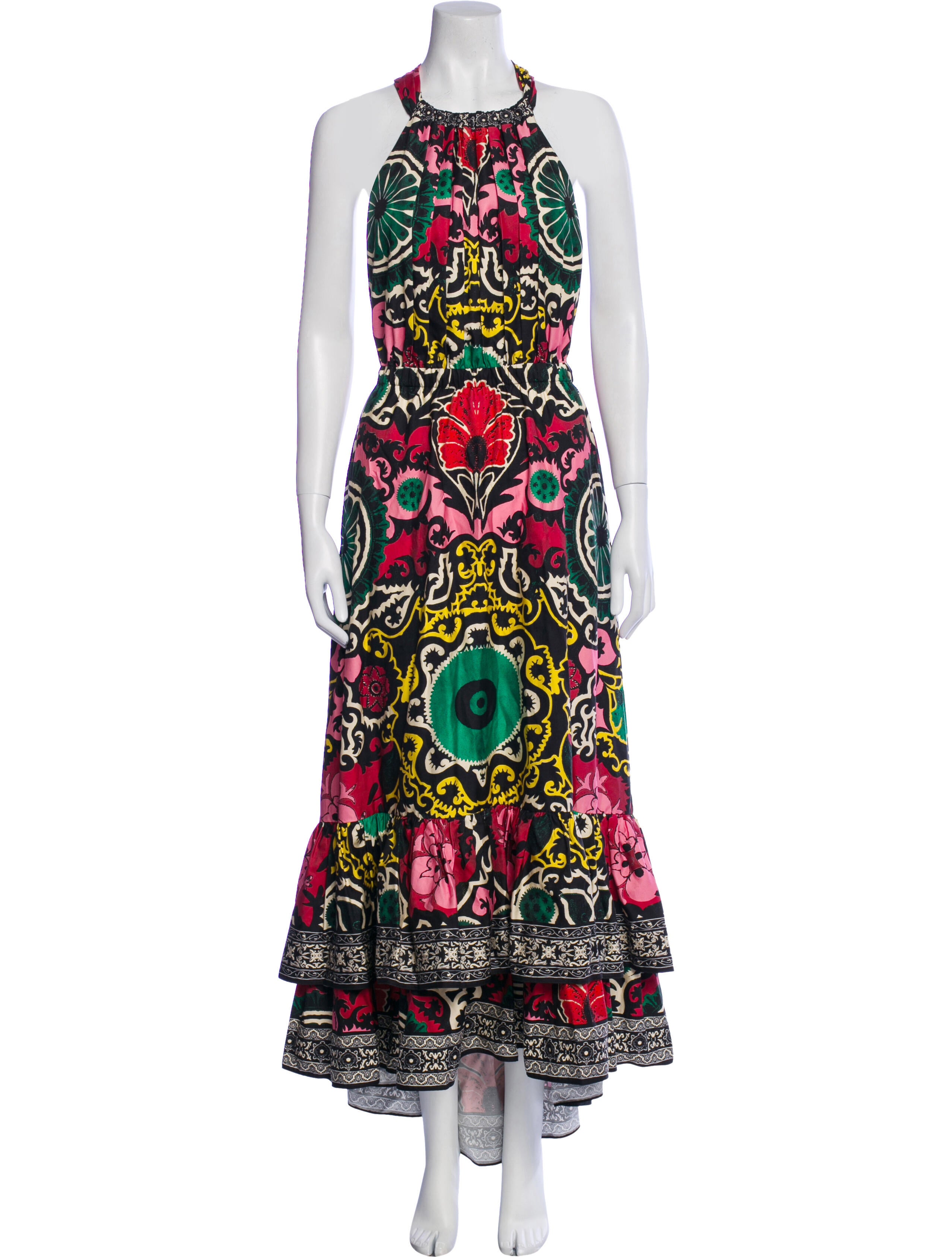 Alice + Olivia Printed Long Dress w/ Tags