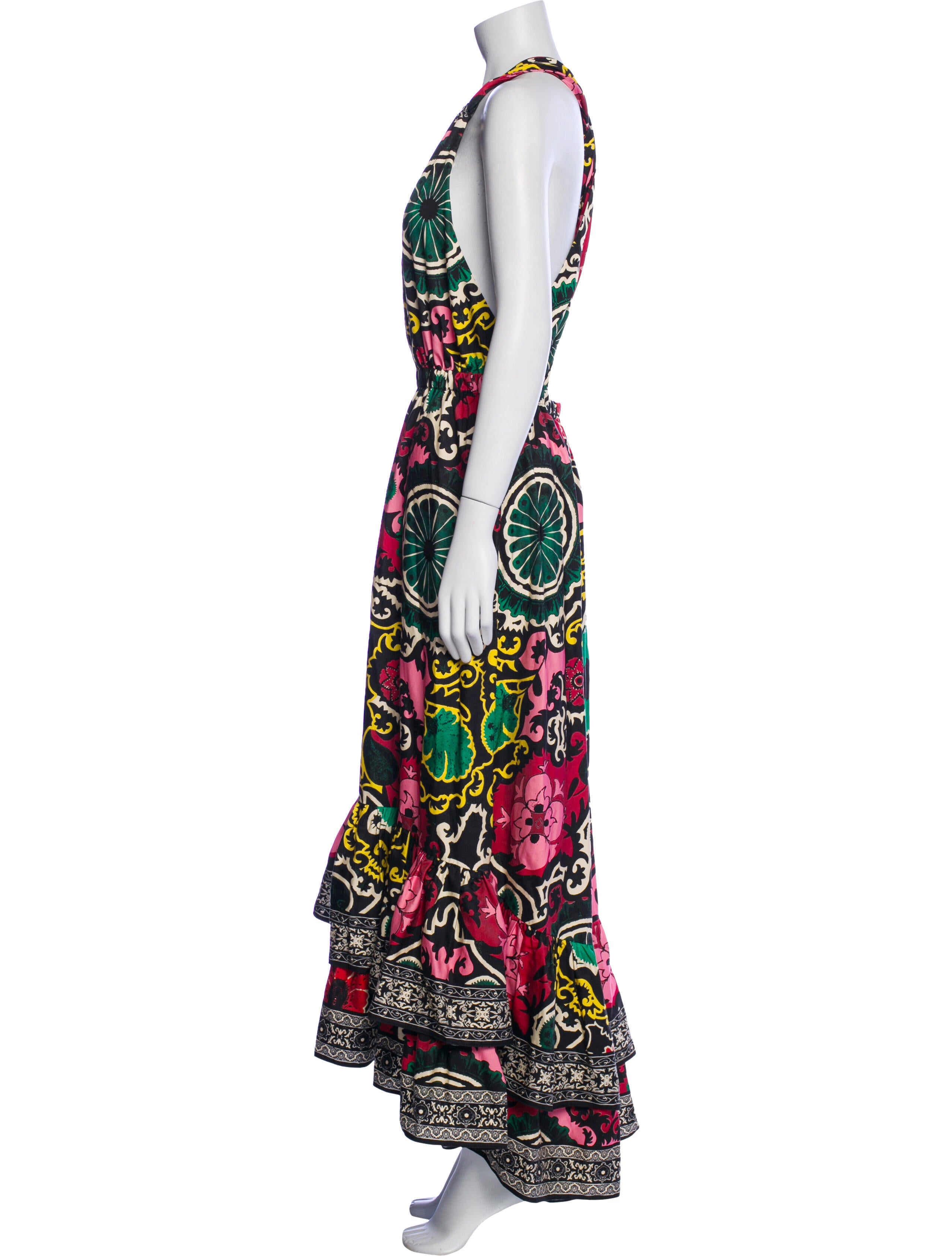 Alice + Olivia Printed Long Dress w/ Tags