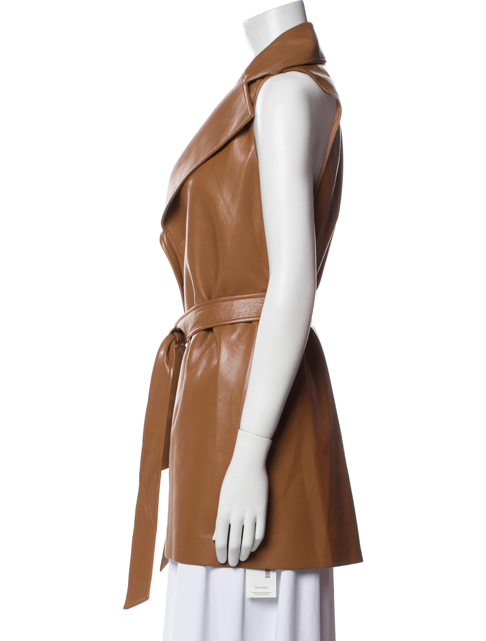 Alice + Olivia Leather Coat
