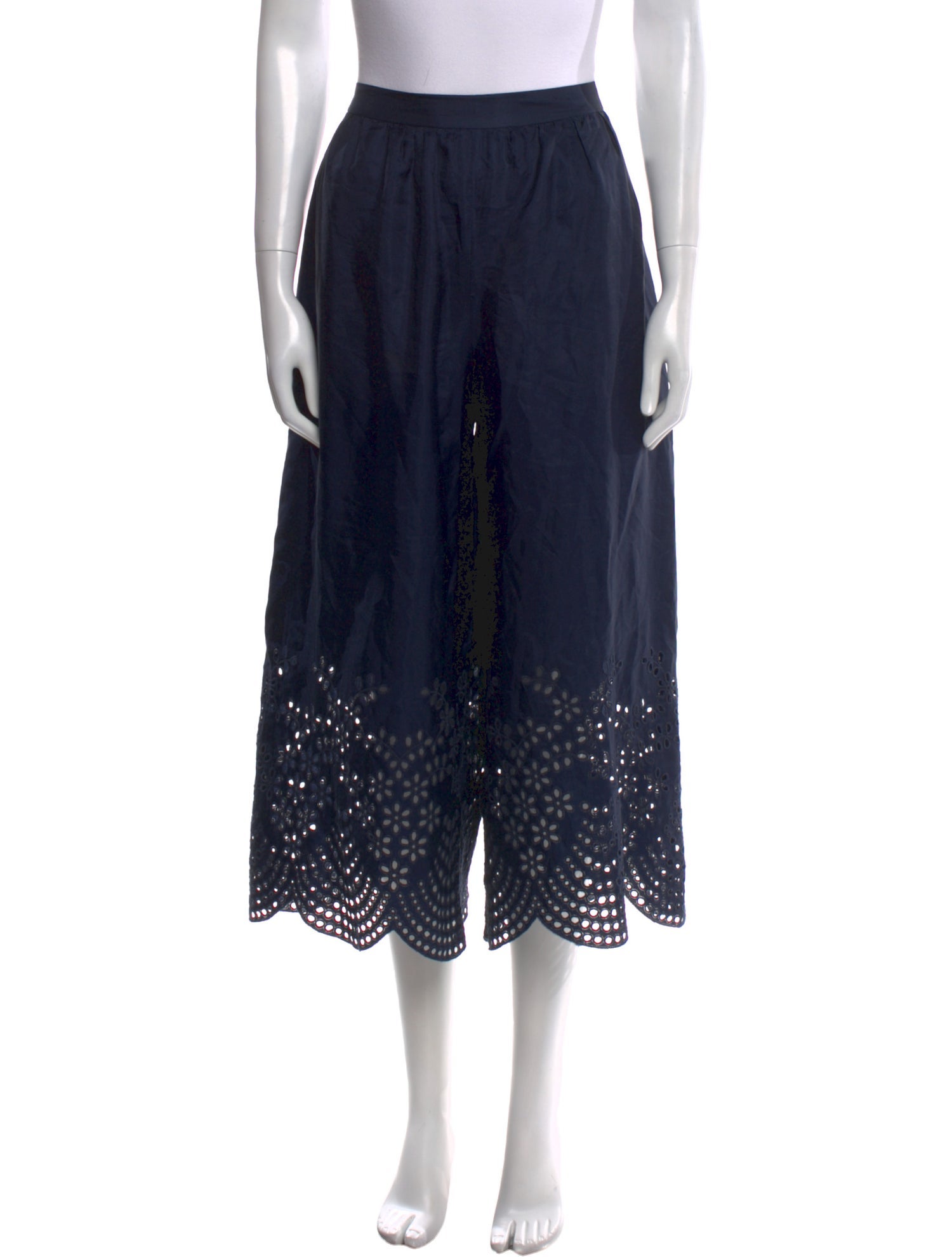 Alice + Olivia Silk Wide Leg Pants