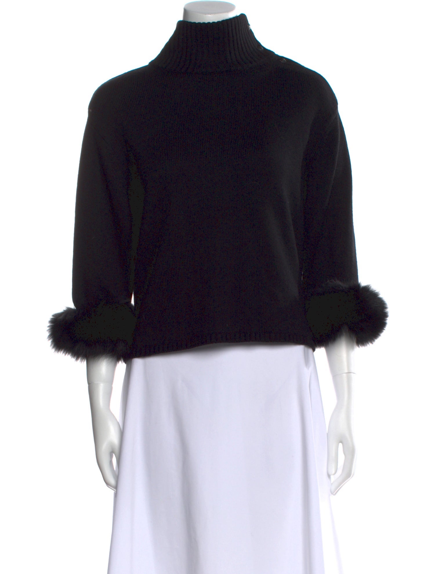 Alice + Olivia Wool Turtleneck Sweater