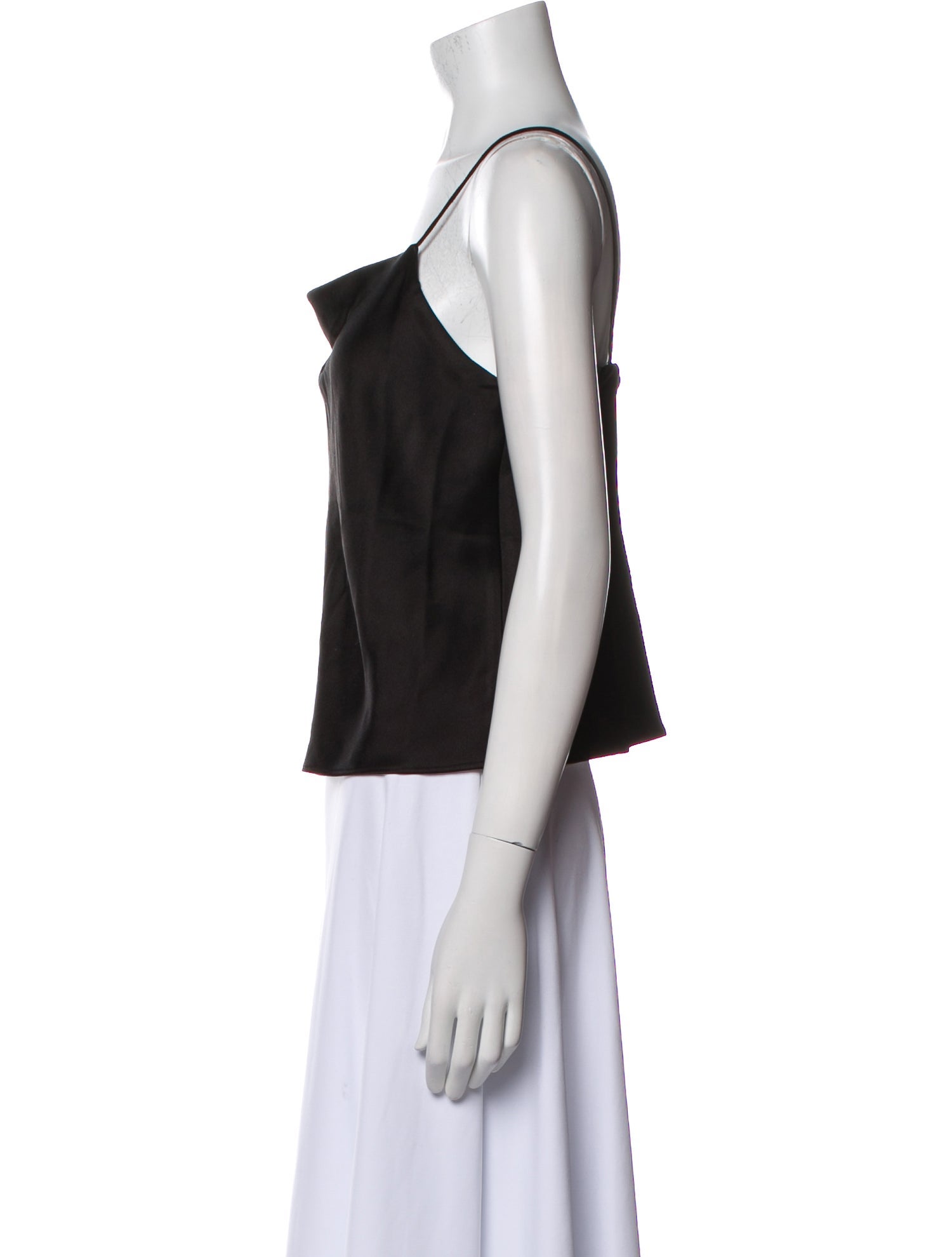 Alice + Olivia Square Neckline Sleeveless Crop Top