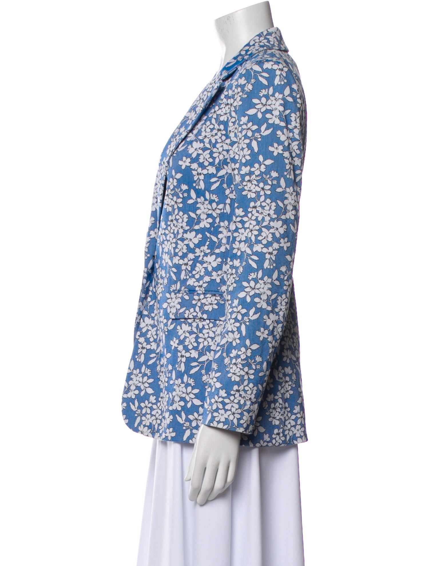 Alice + Olivia Floral Print Blazer