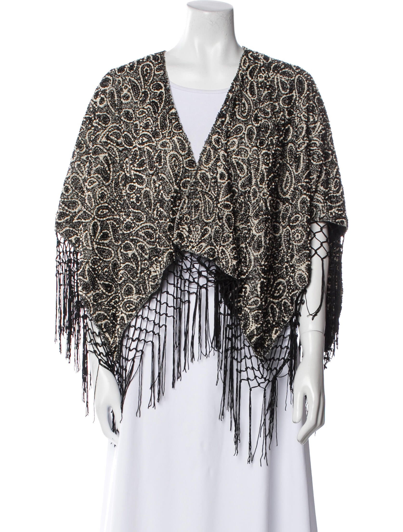 Alice + Olivia BAE Printed Shawl