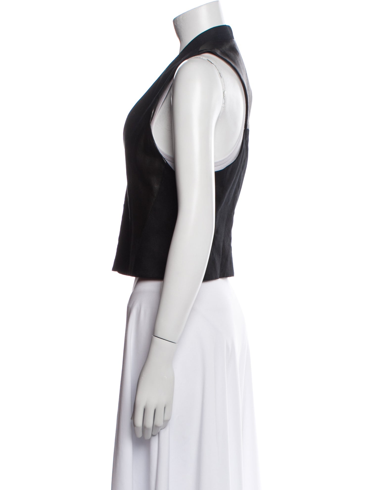 Alice + Olivia Linen Vest