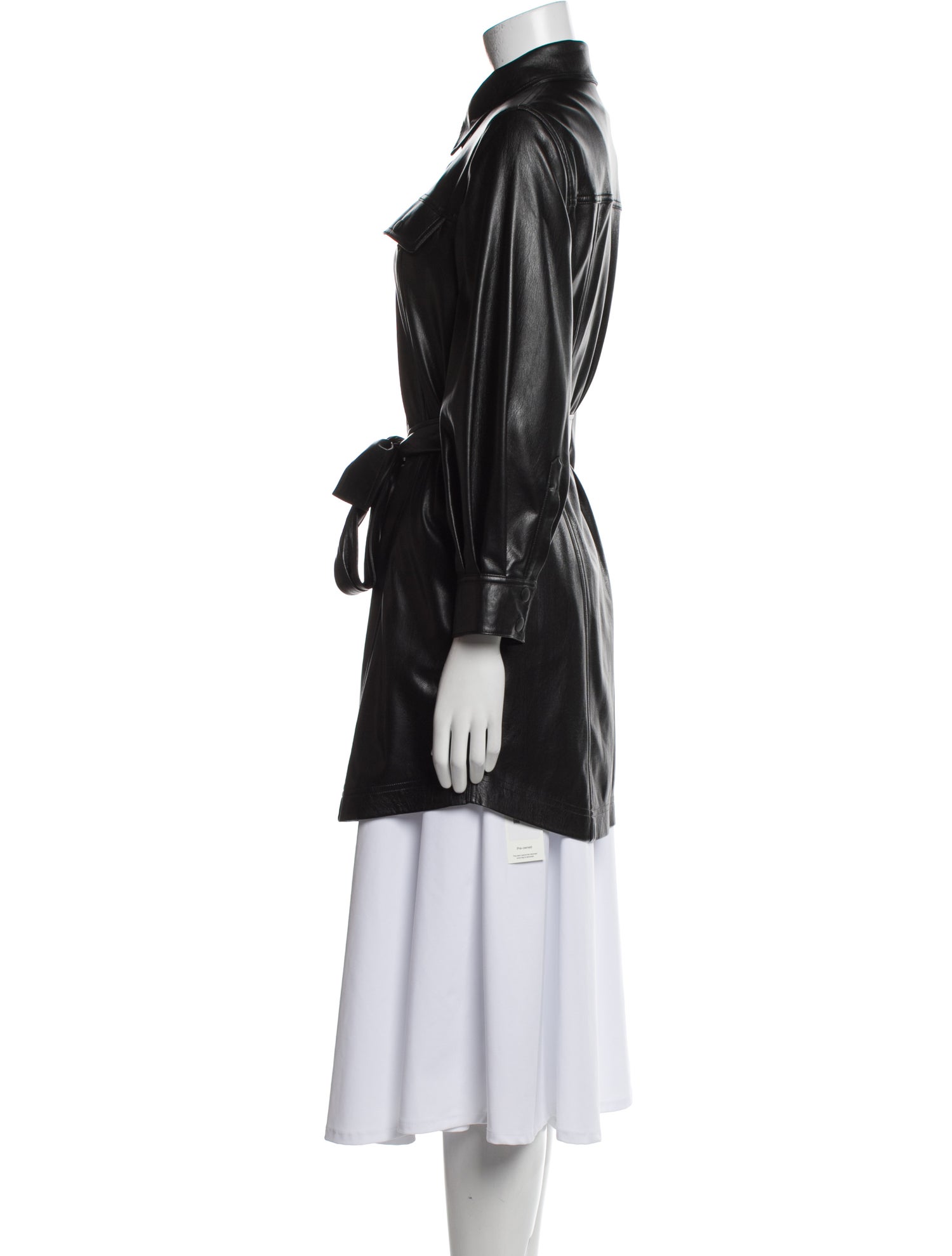 Alice + Olivia Faux Leather Jacket