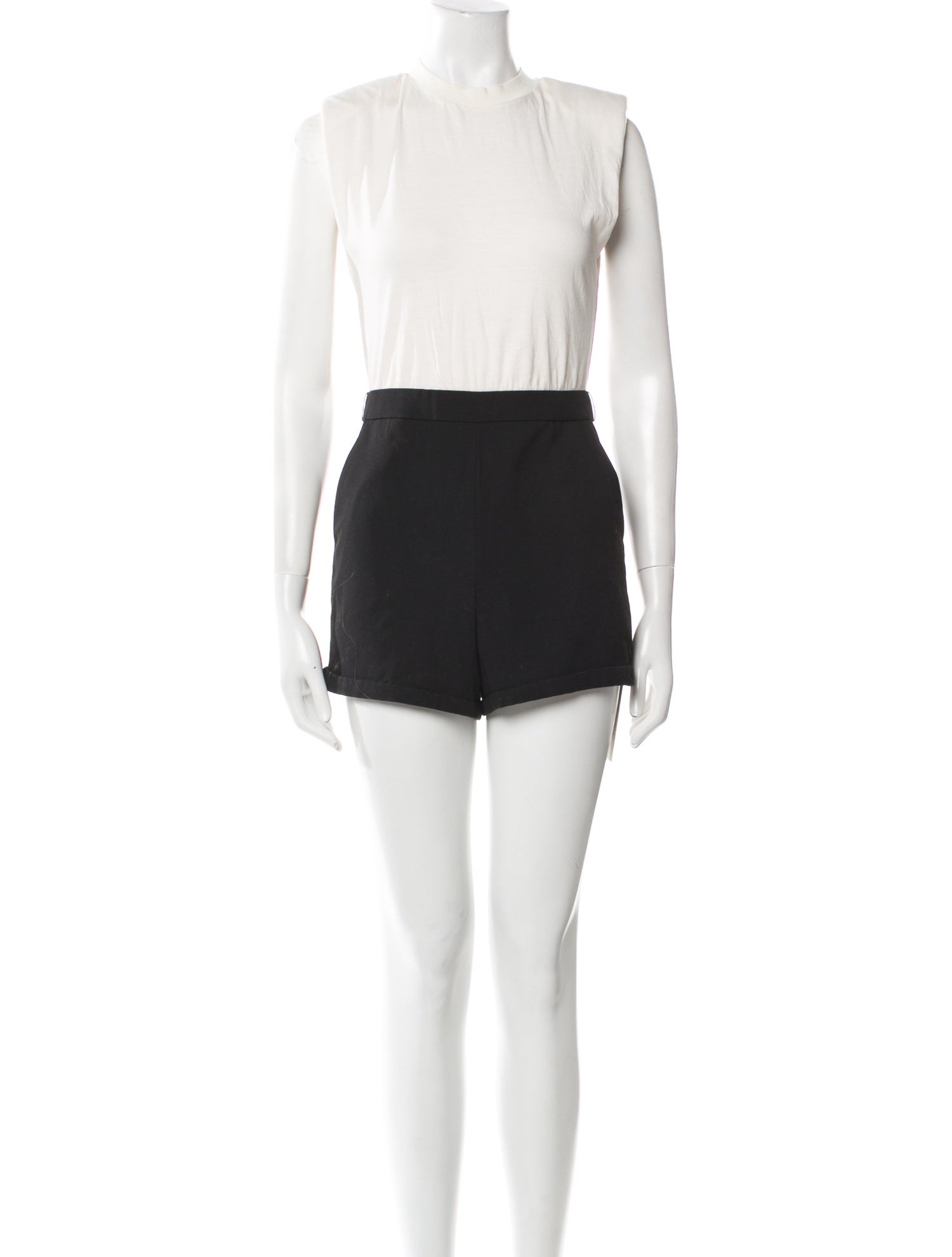 Alice + Olivia Crew Neck Romper