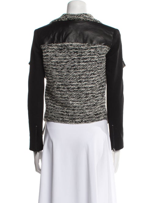 Alice + Olivia Colorblock Pattern Evening Jacket