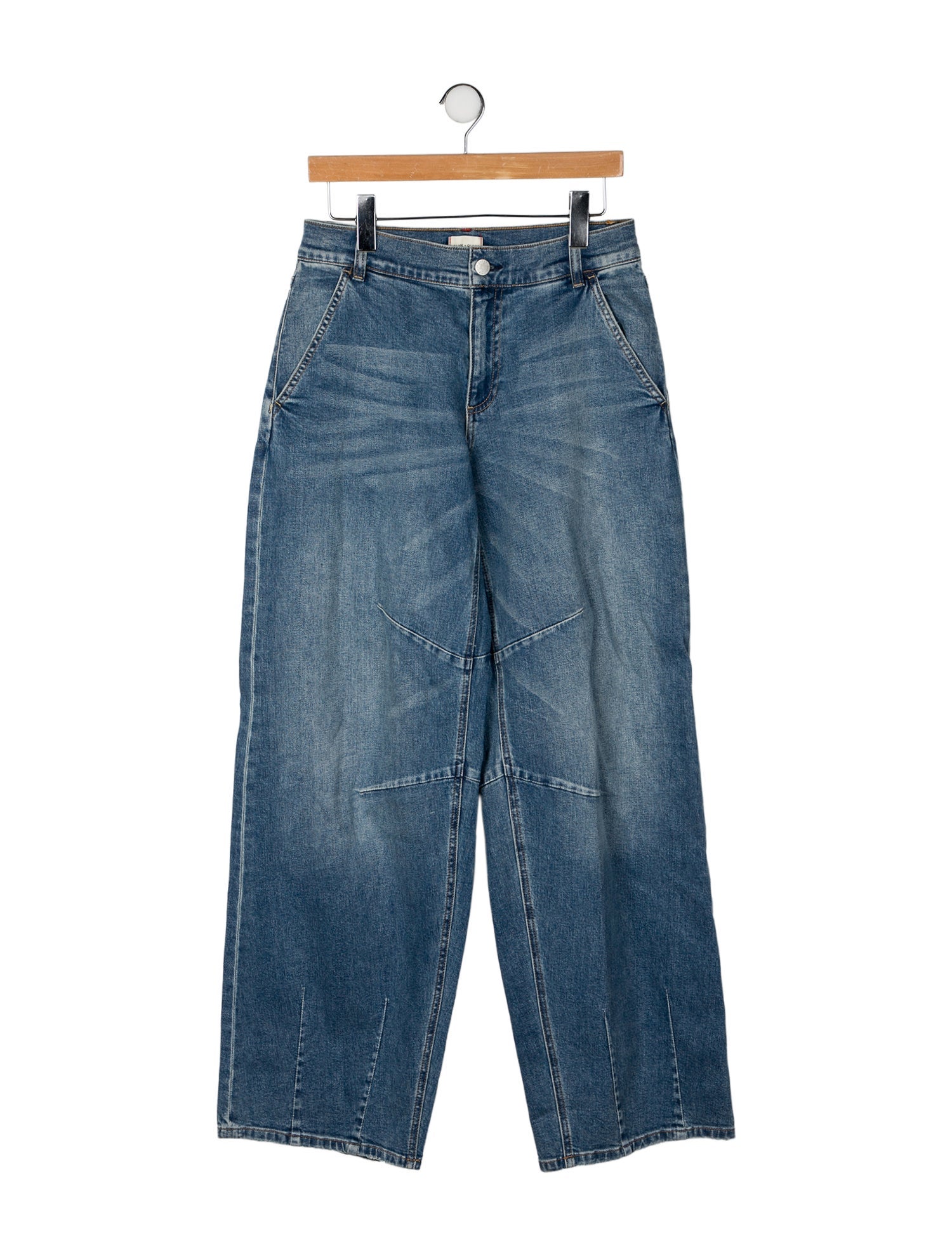 Alice + Olivia Mid-Rise Wide Leg Jeans w/ Tags