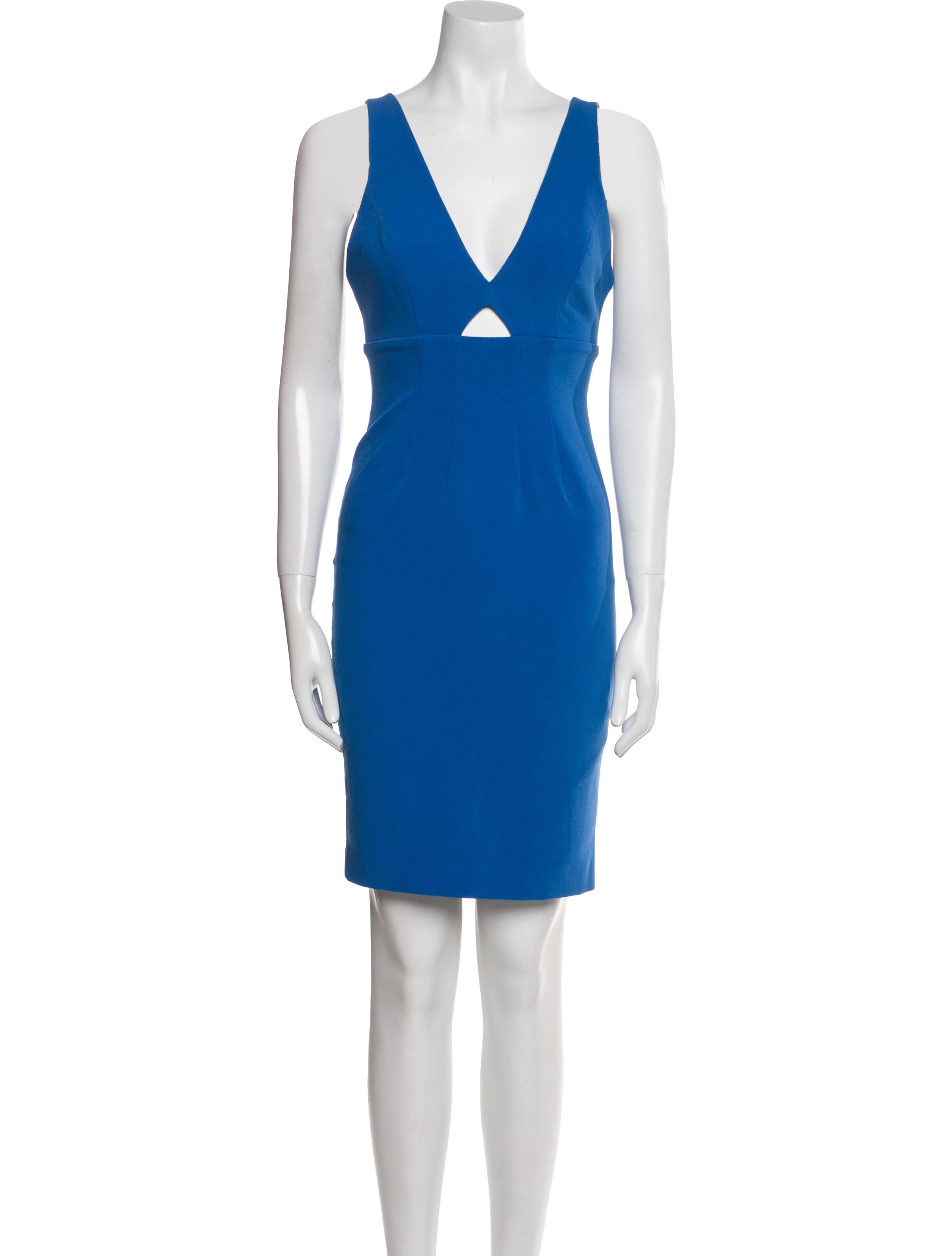 Alice + Olivia V-Neck Mini Dress