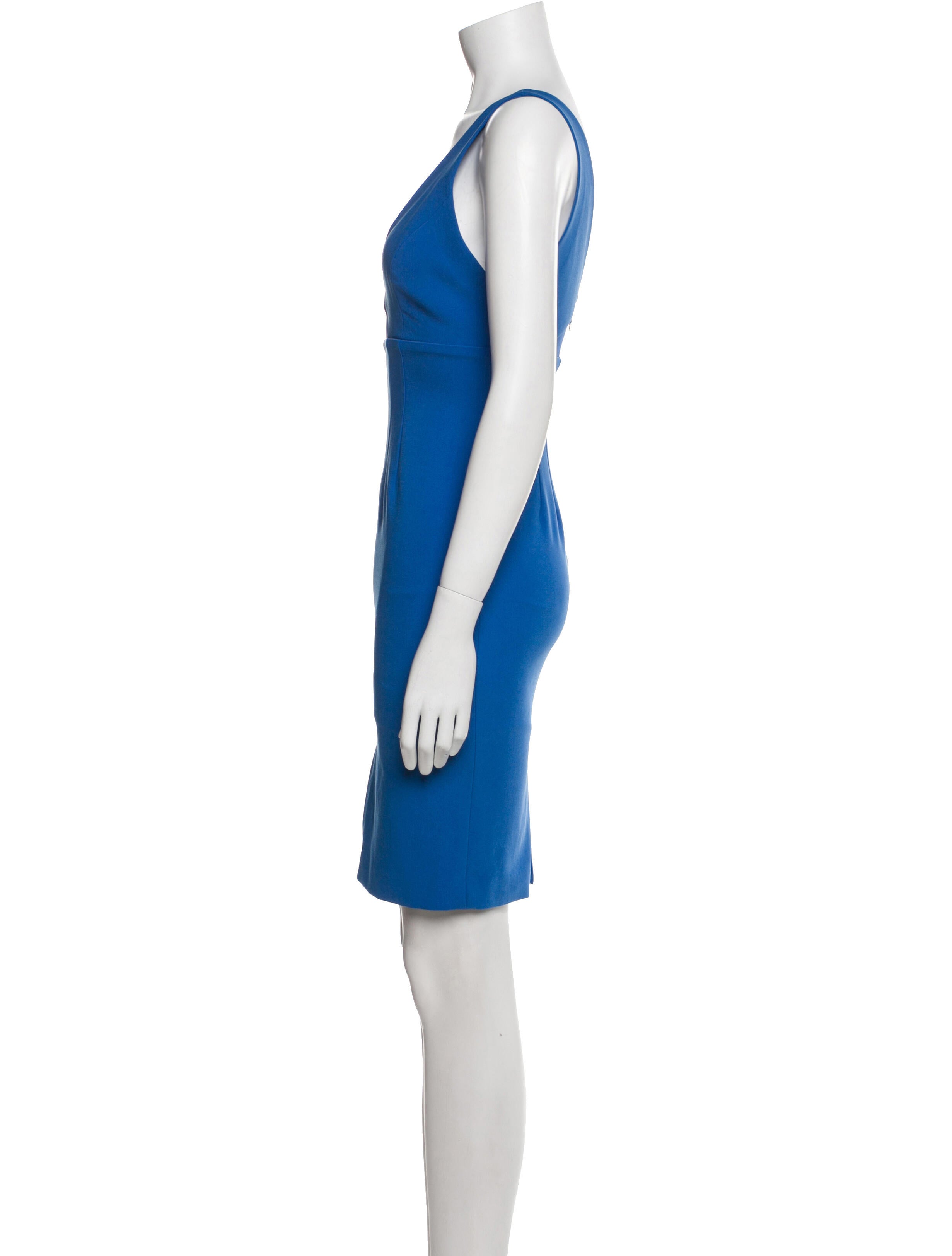 Alice + Olivia V-Neck Mini Dress