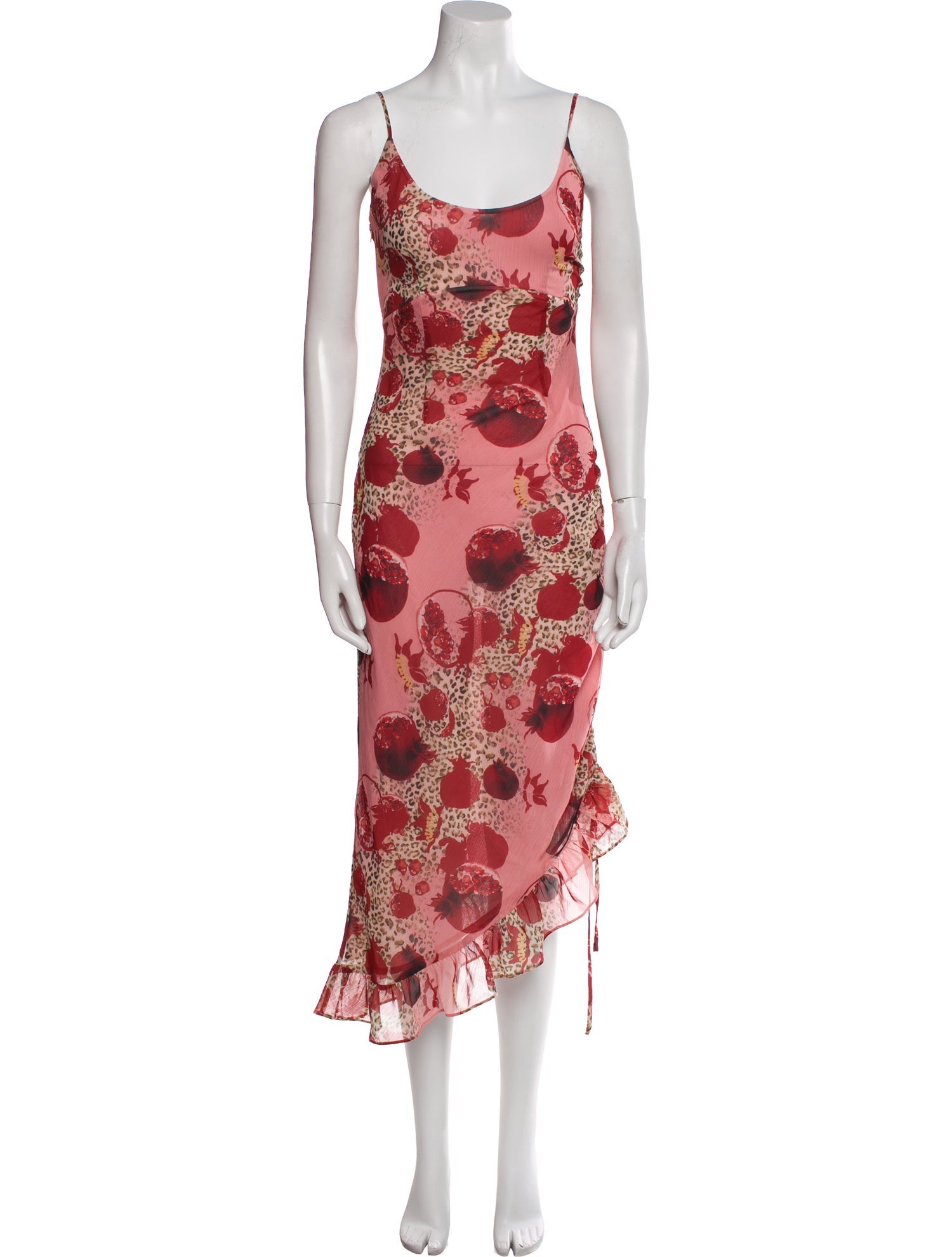 Alice + Olivia Floral Print Long Dress