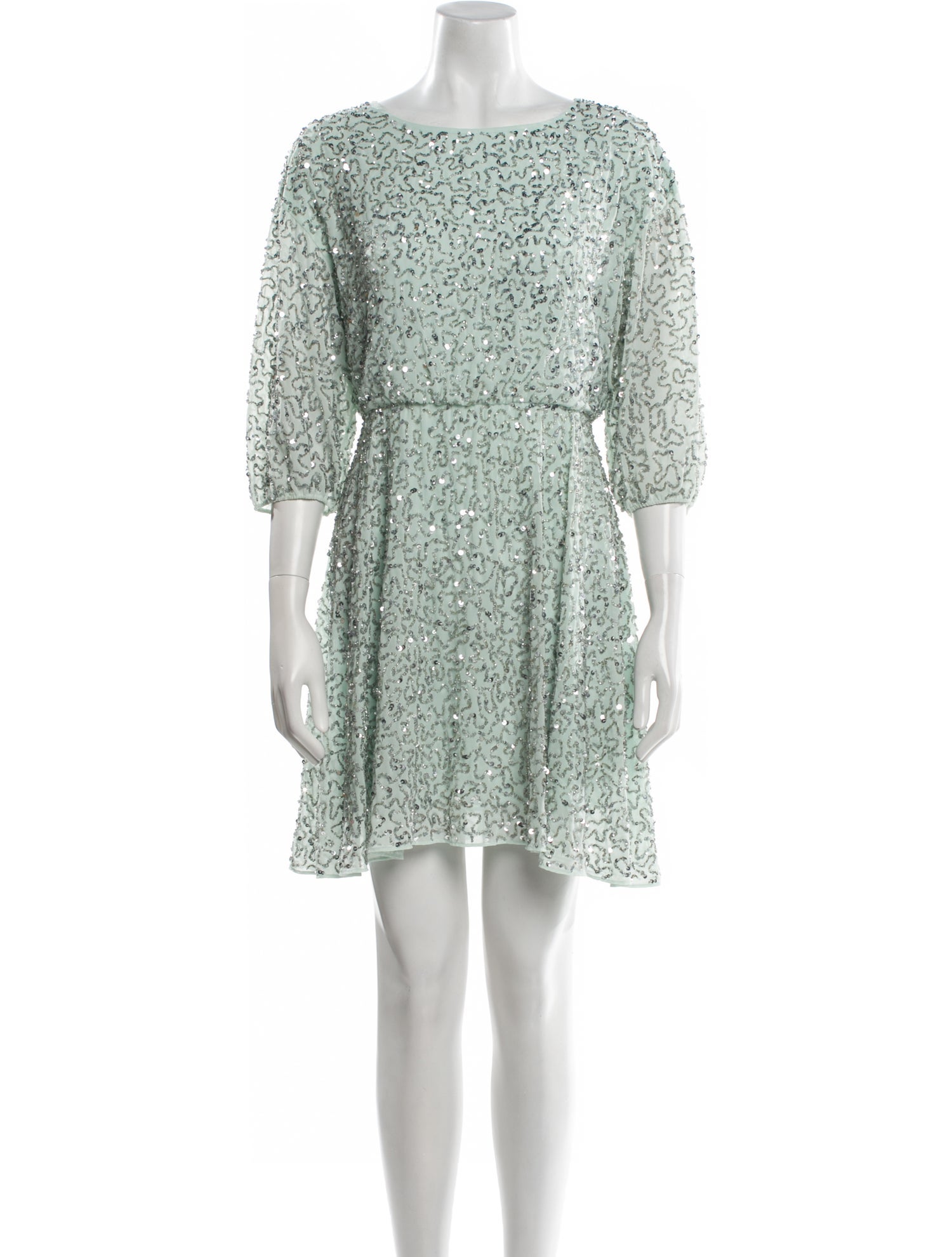 Alice + Olivia Floral Print Mini Dress