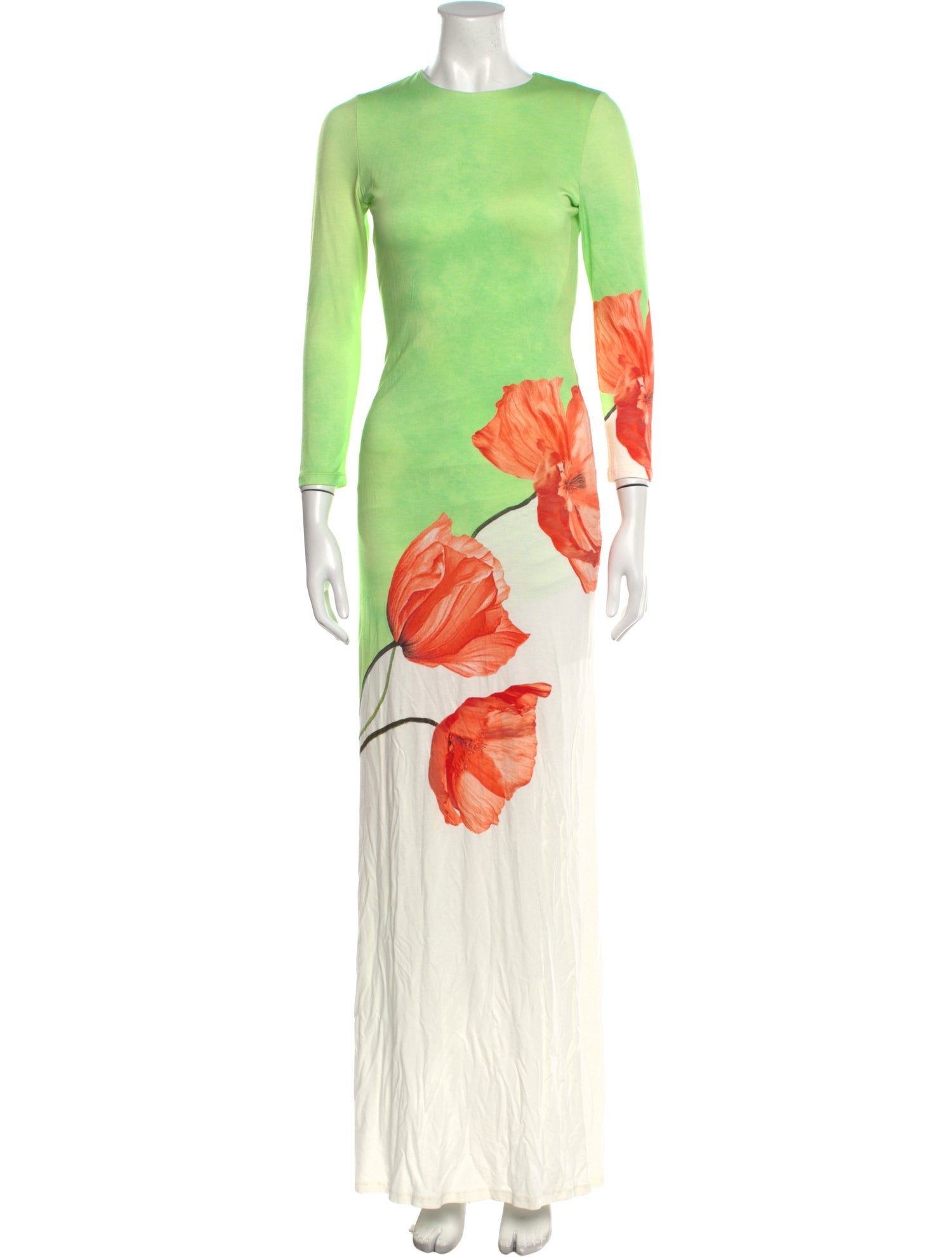 Alice + Olivia Printed Long Dress w/ Tags