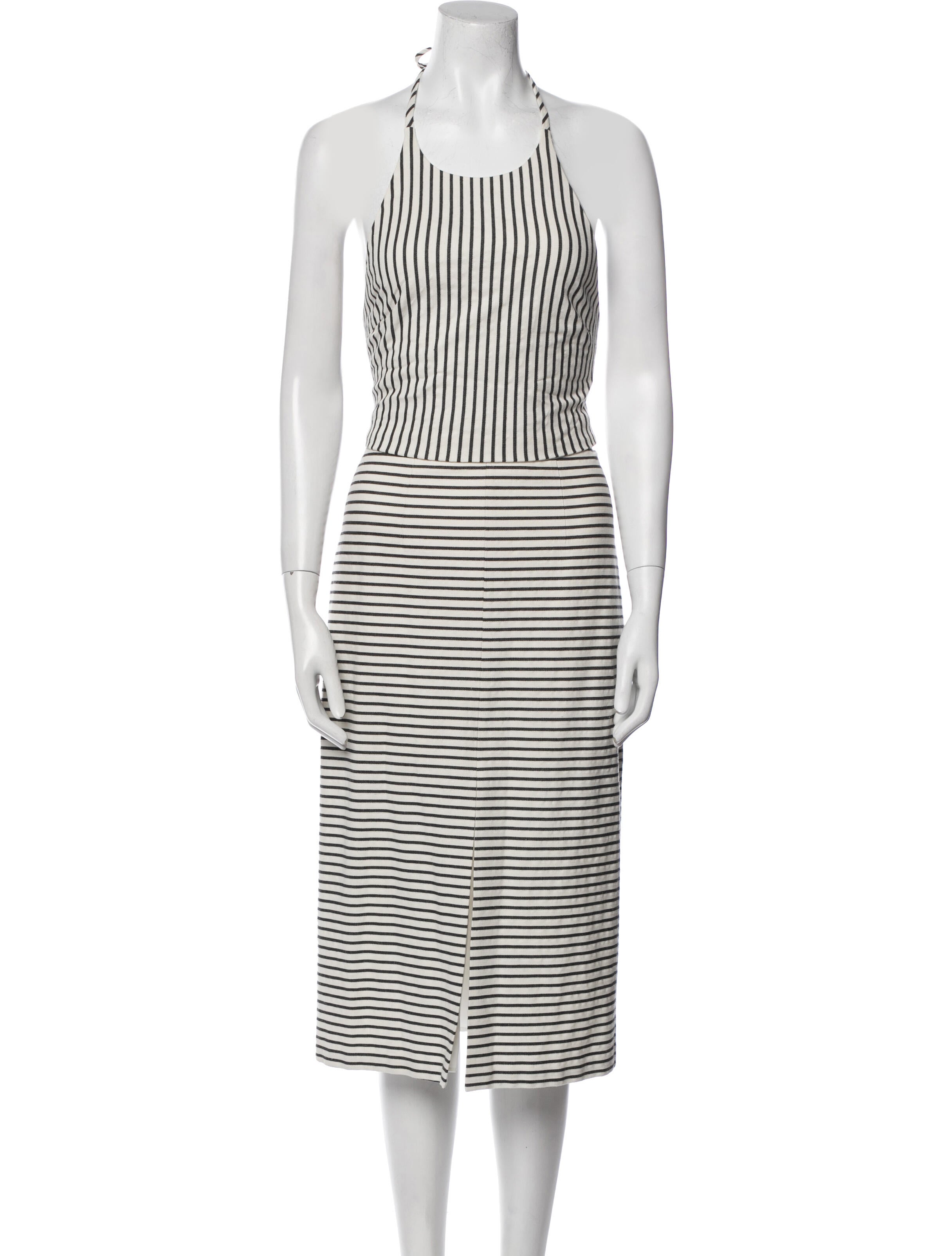 Alice + Olivia Striped Skirt Set