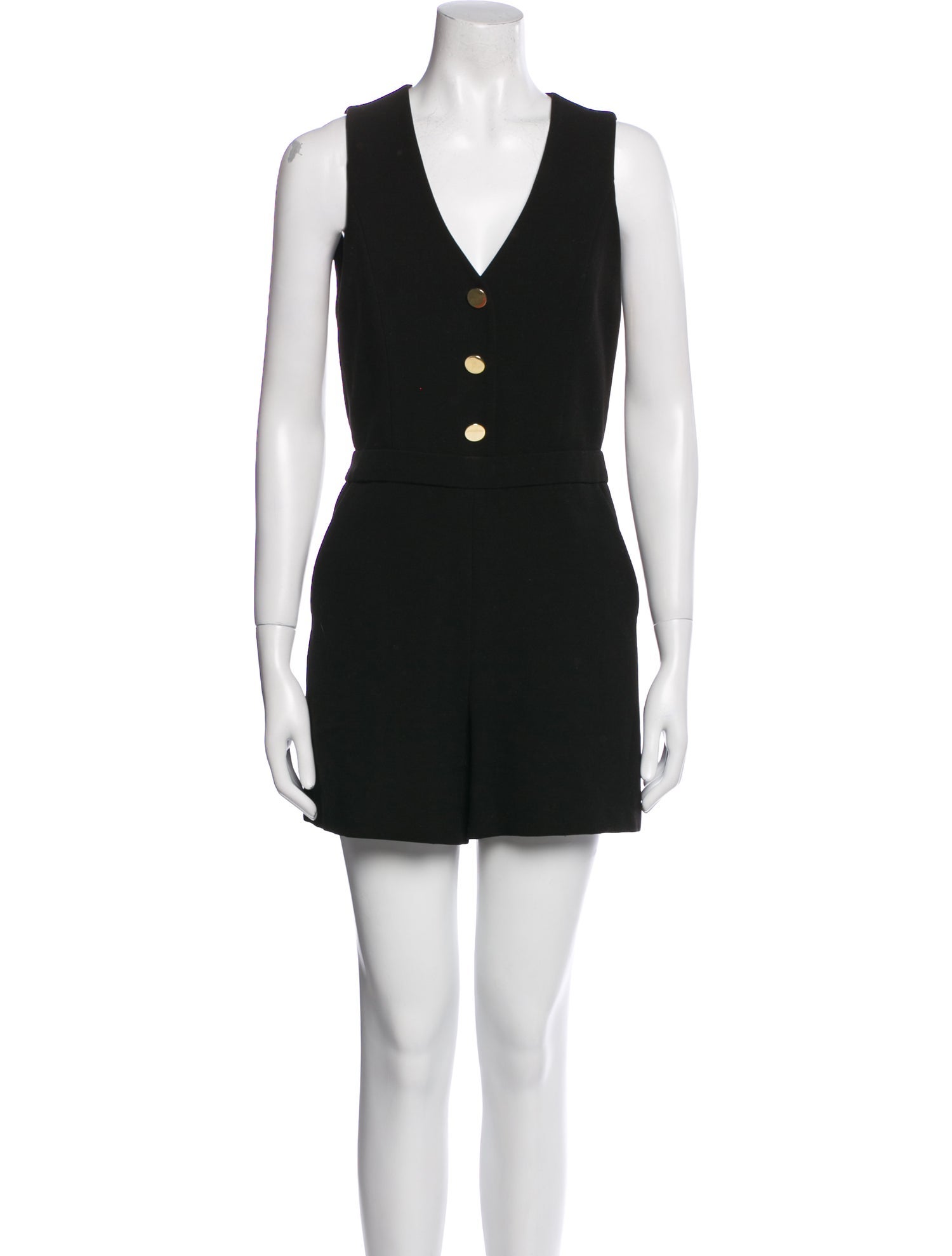 Alice + Olivia V-Neck Romper