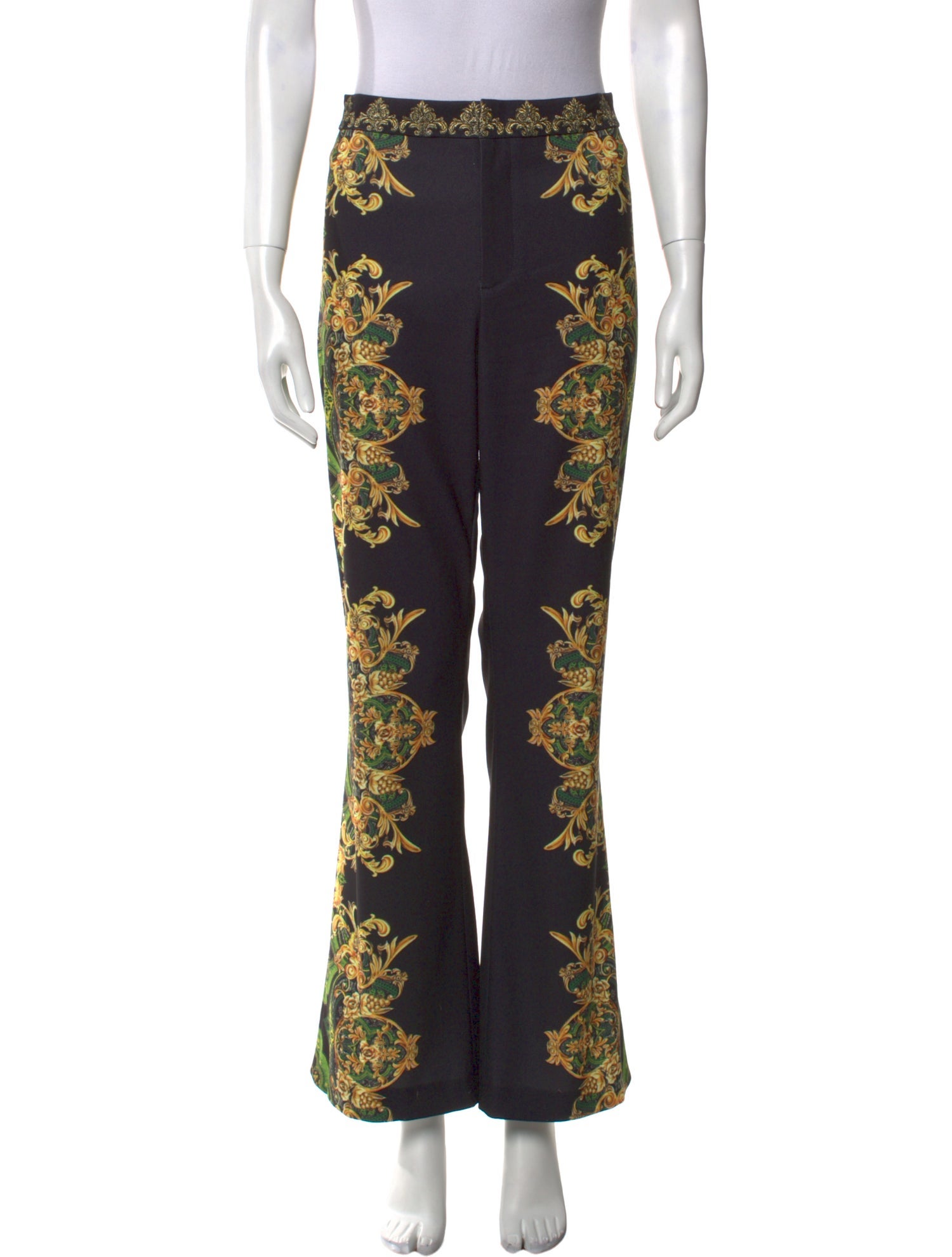 Alice + Olivia Floral Print Wide Leg Pants