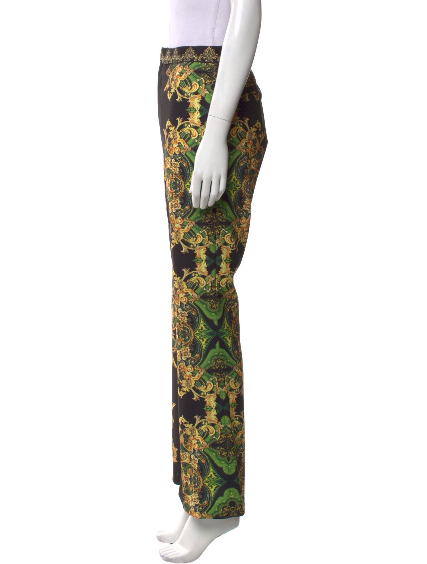 Alice + Olivia Floral Print Wide Leg Pants