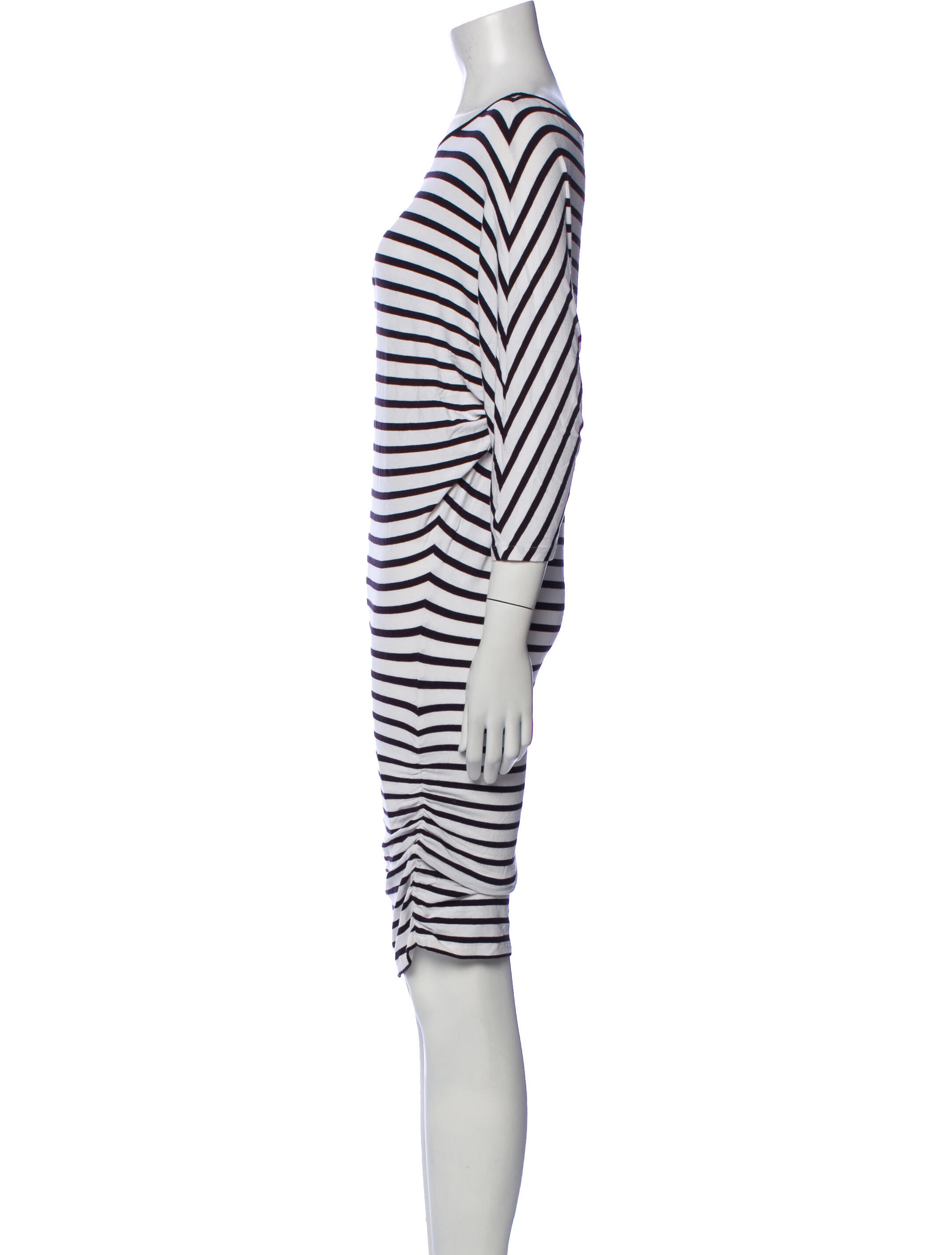 Alice + Olivia Striped Mini Dress