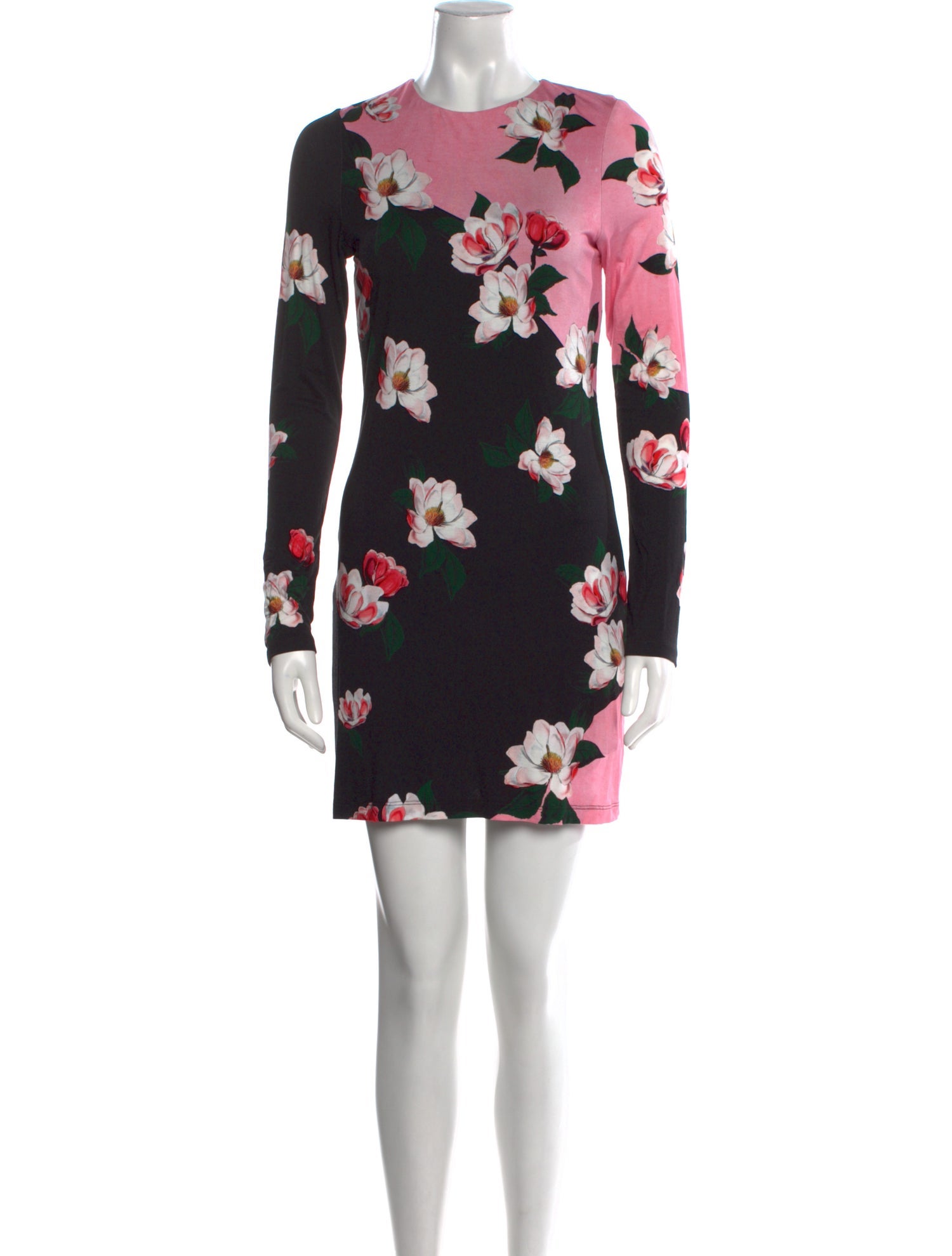 Alice + Olivia Floral Print Mini Dress