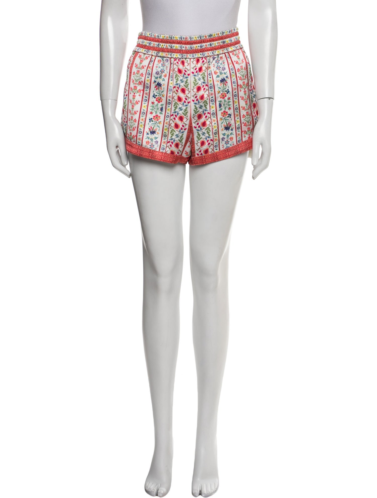 Alice + Olivia Printed Mini Shorts