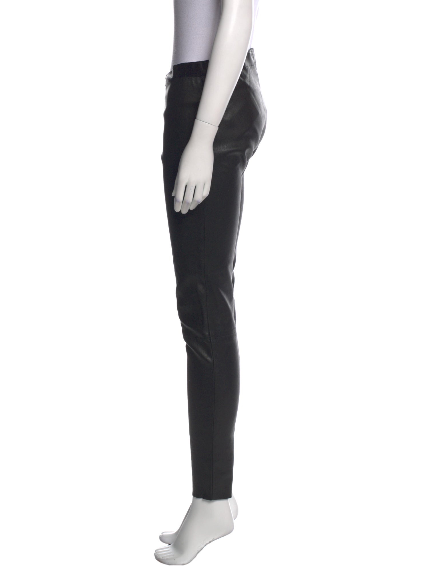 Alice + Olivia Leather Skinny Leg Pants
