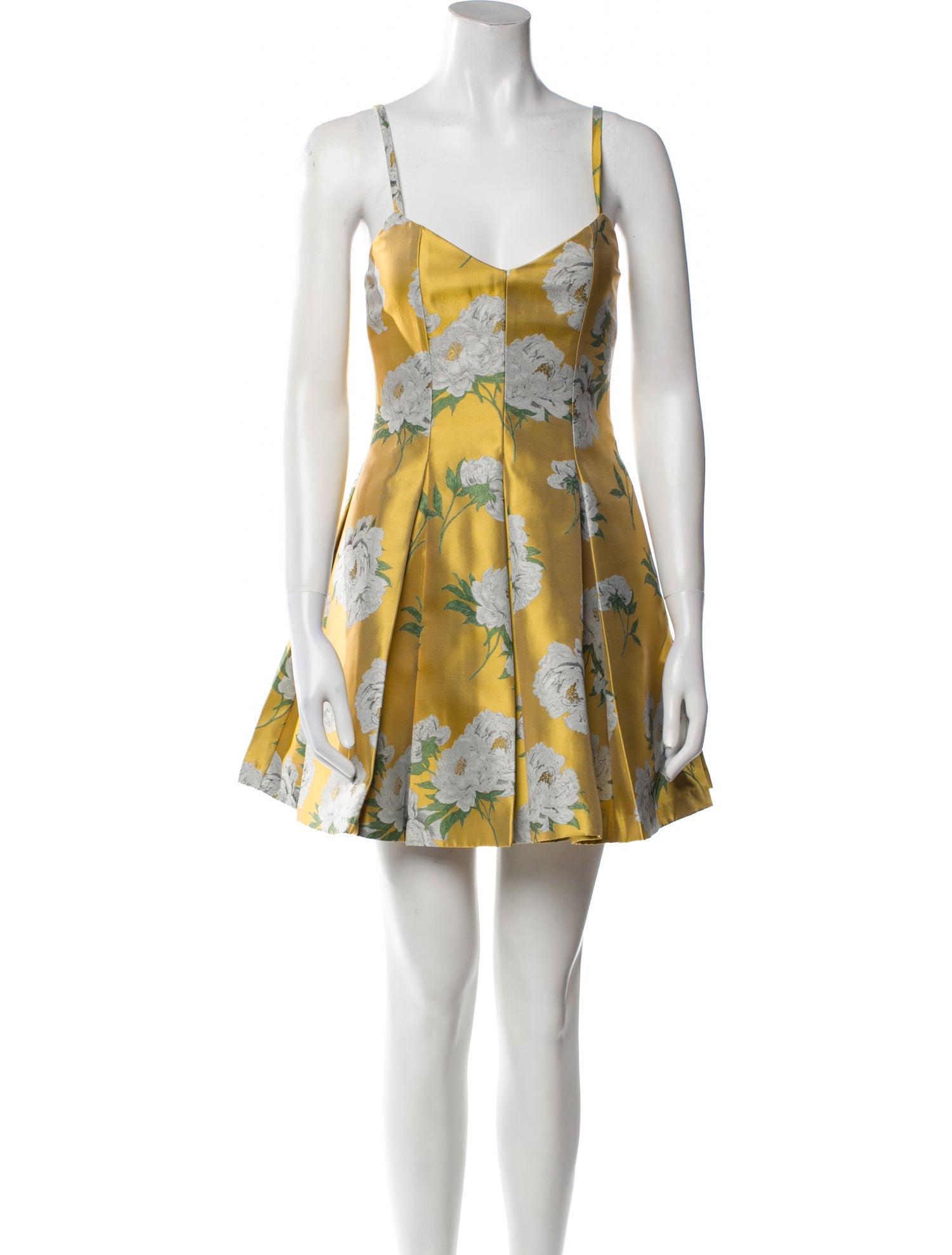 Alice + Olivia Floral Print Mini Dress w/ Tags