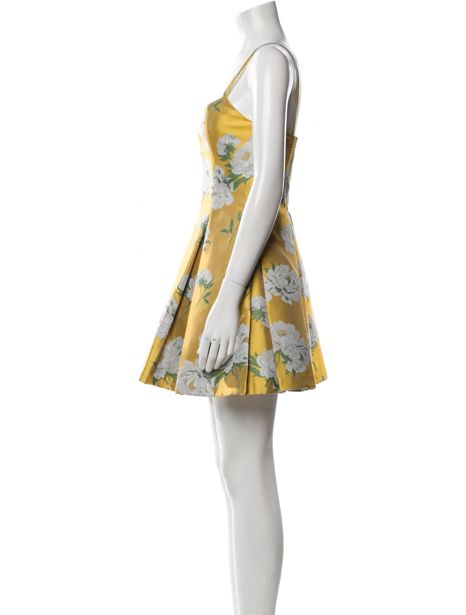 Alice + Olivia Floral Print Mini Dress w/ Tags