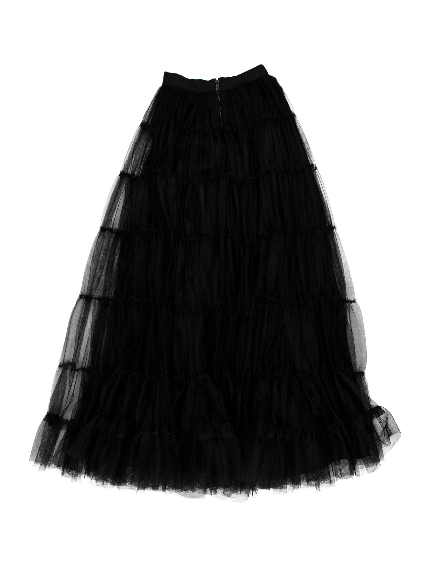 Alice + Olivia Mesh Midi Length Skirt