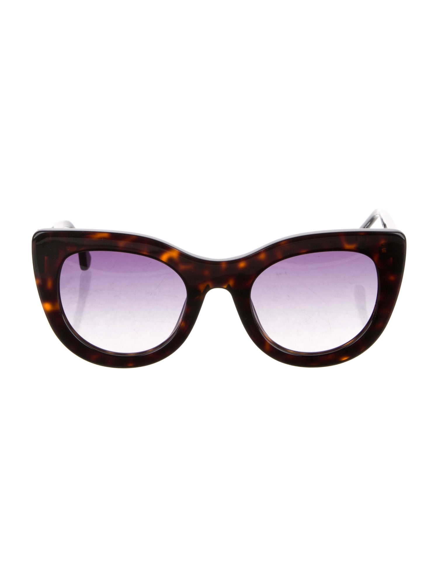 Alice + Olivia Cat-Eye Gradient Sunglasses