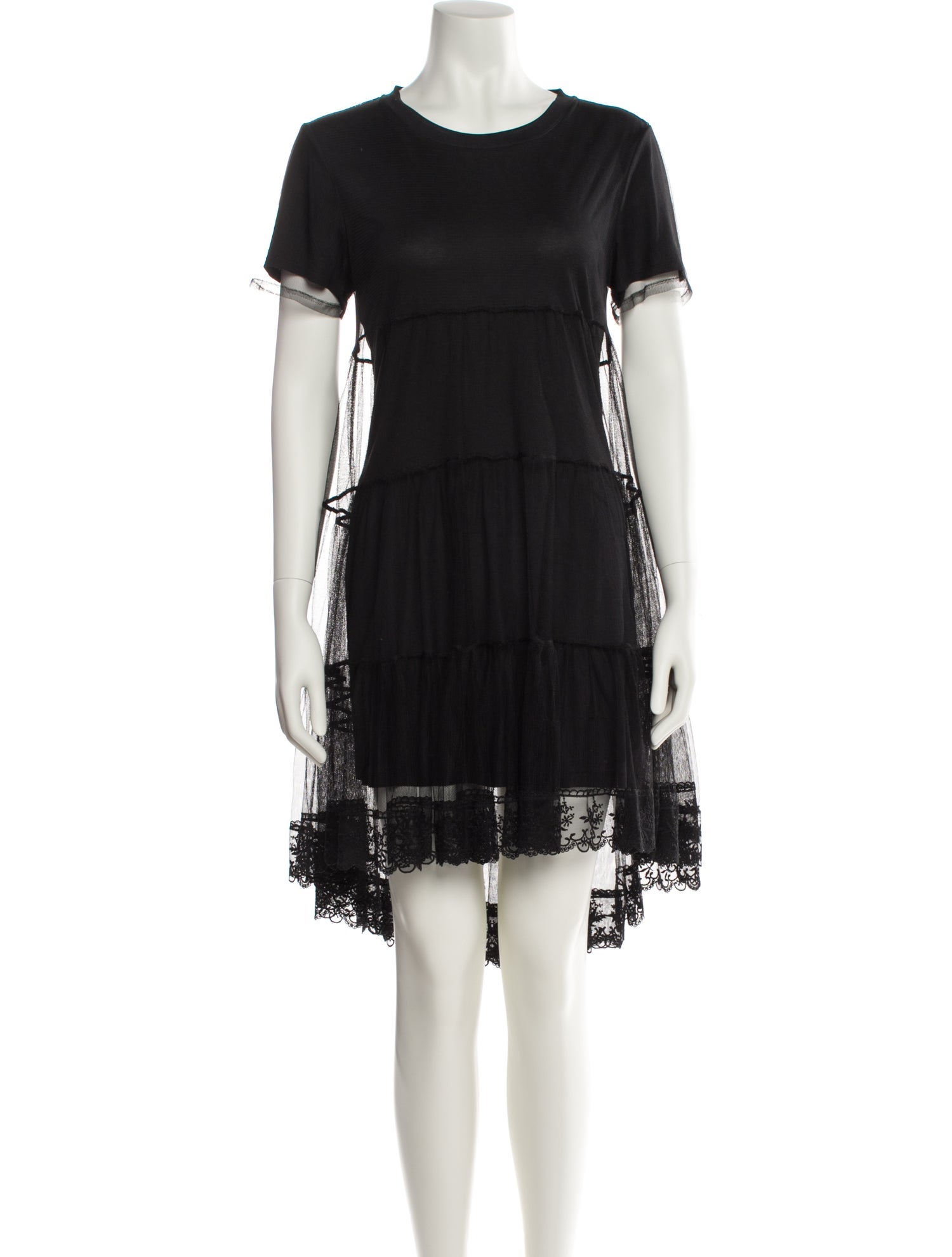 Alice + Olivia Scoop Neck Knee-Length Dress