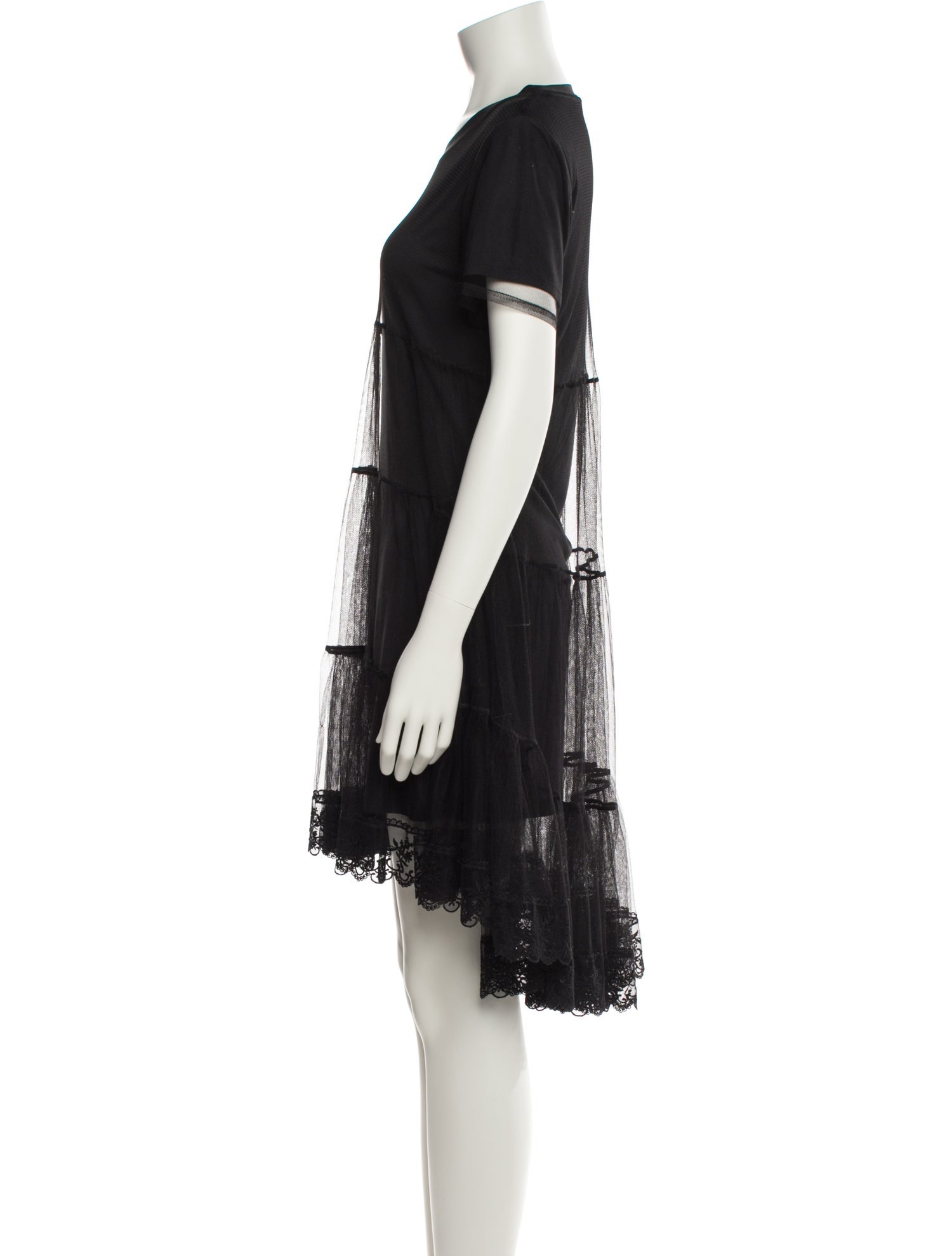 Alice + Olivia Scoop Neck Knee-Length Dress