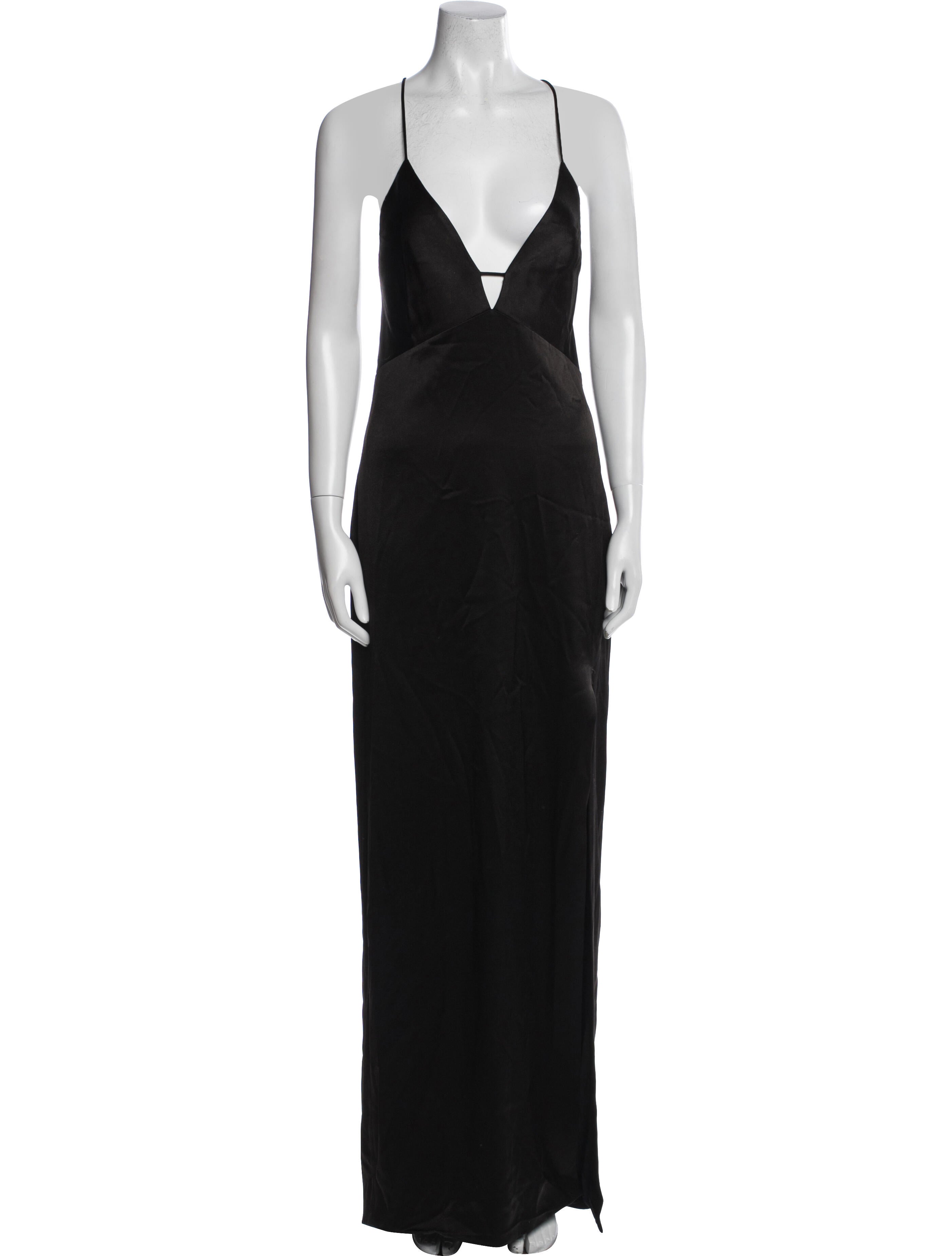Alice + Olivia V-Neck Long Dress