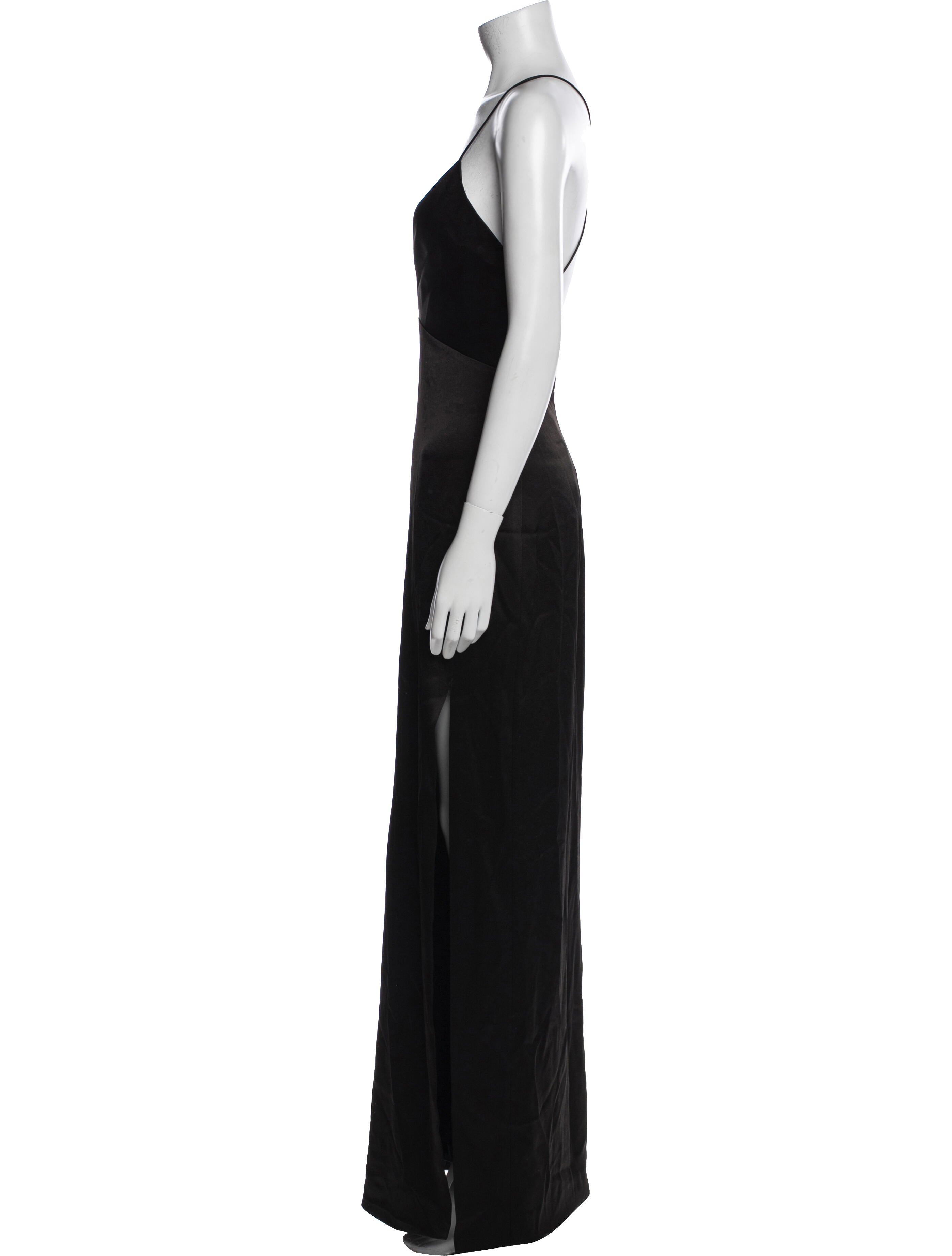 Alice + Olivia V-Neck Long Dress